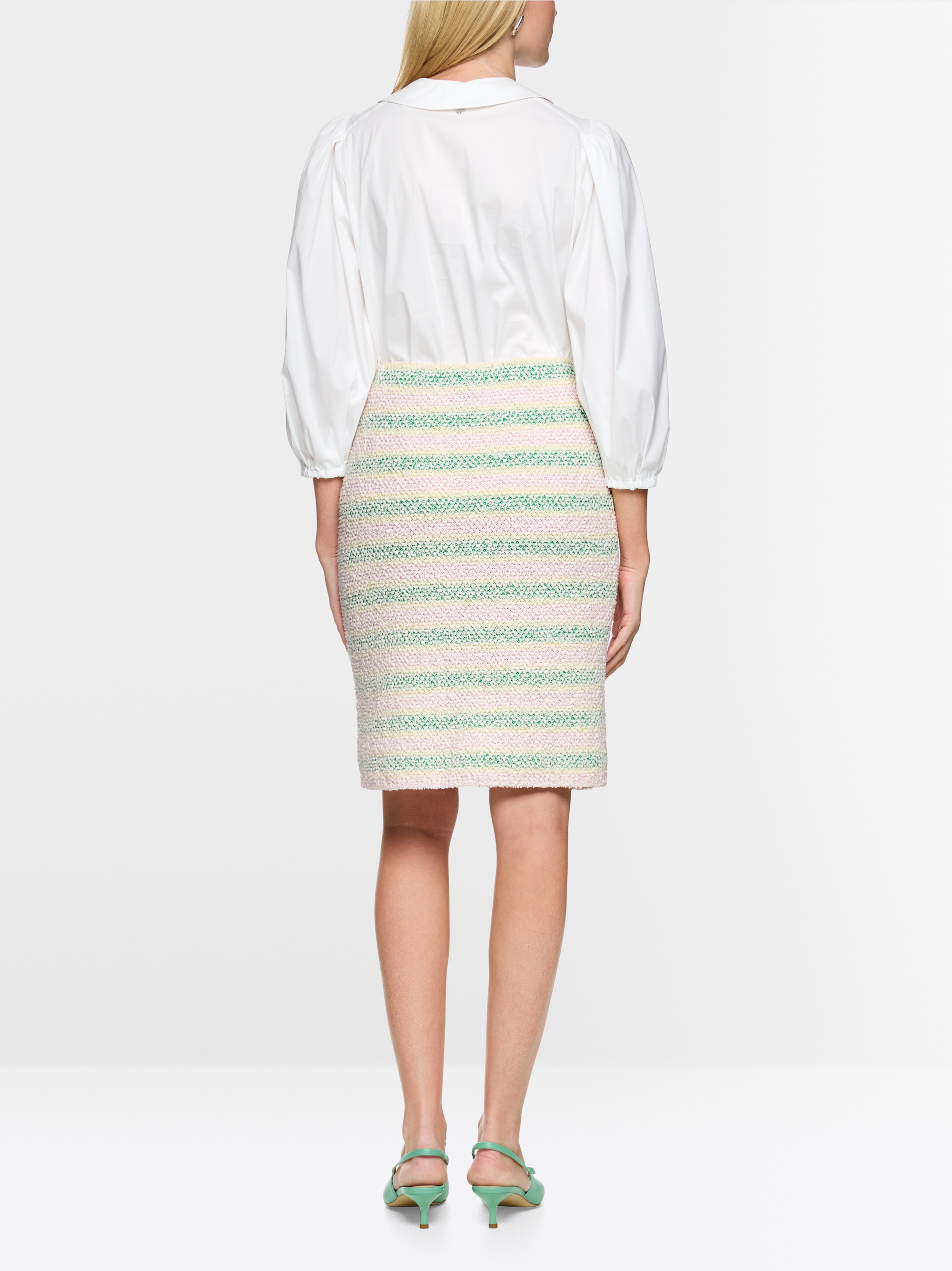 Jupe bouclée tricotée en Allemagne