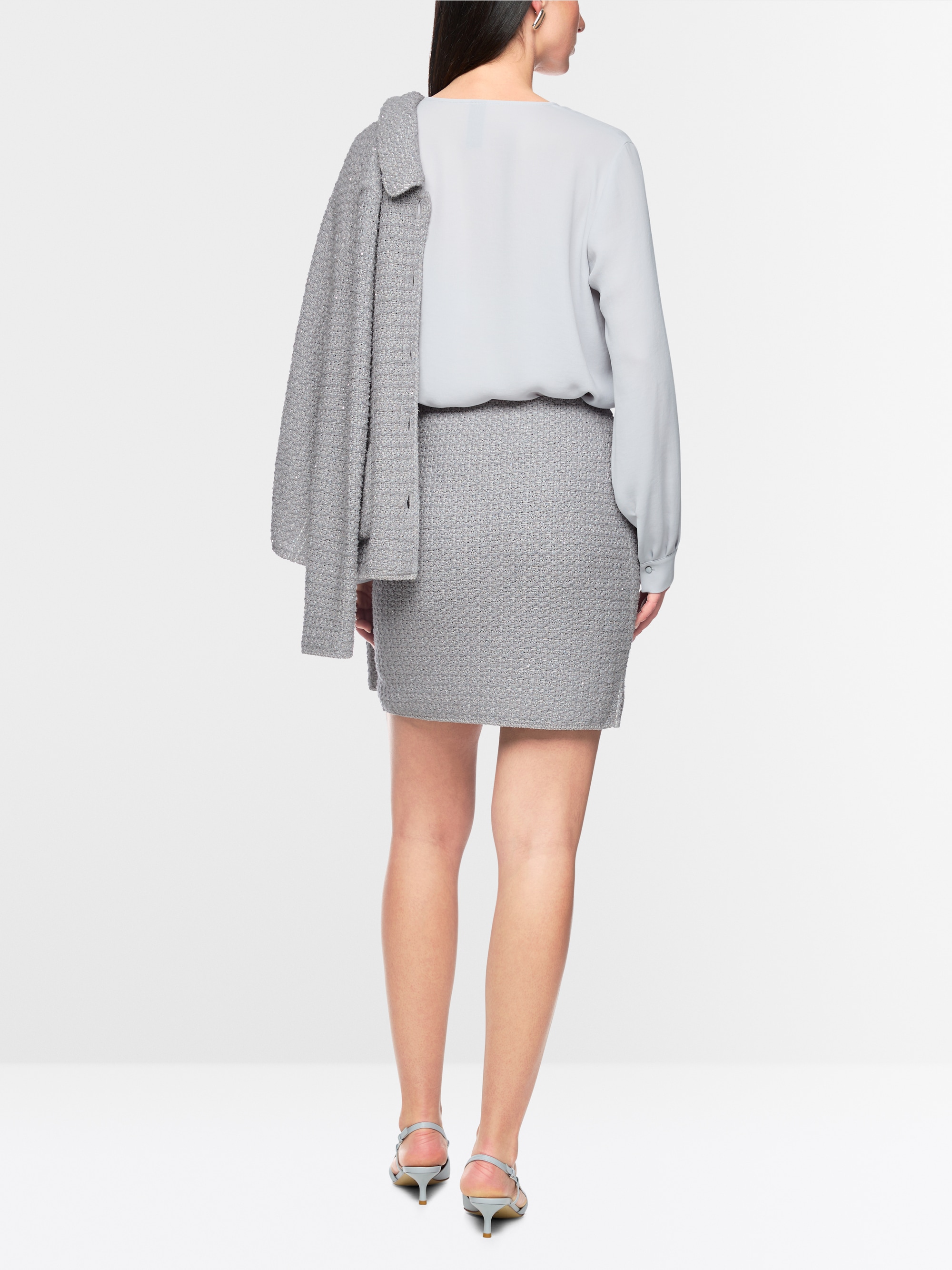 ‘Knitted in Germany’ knitted skirt