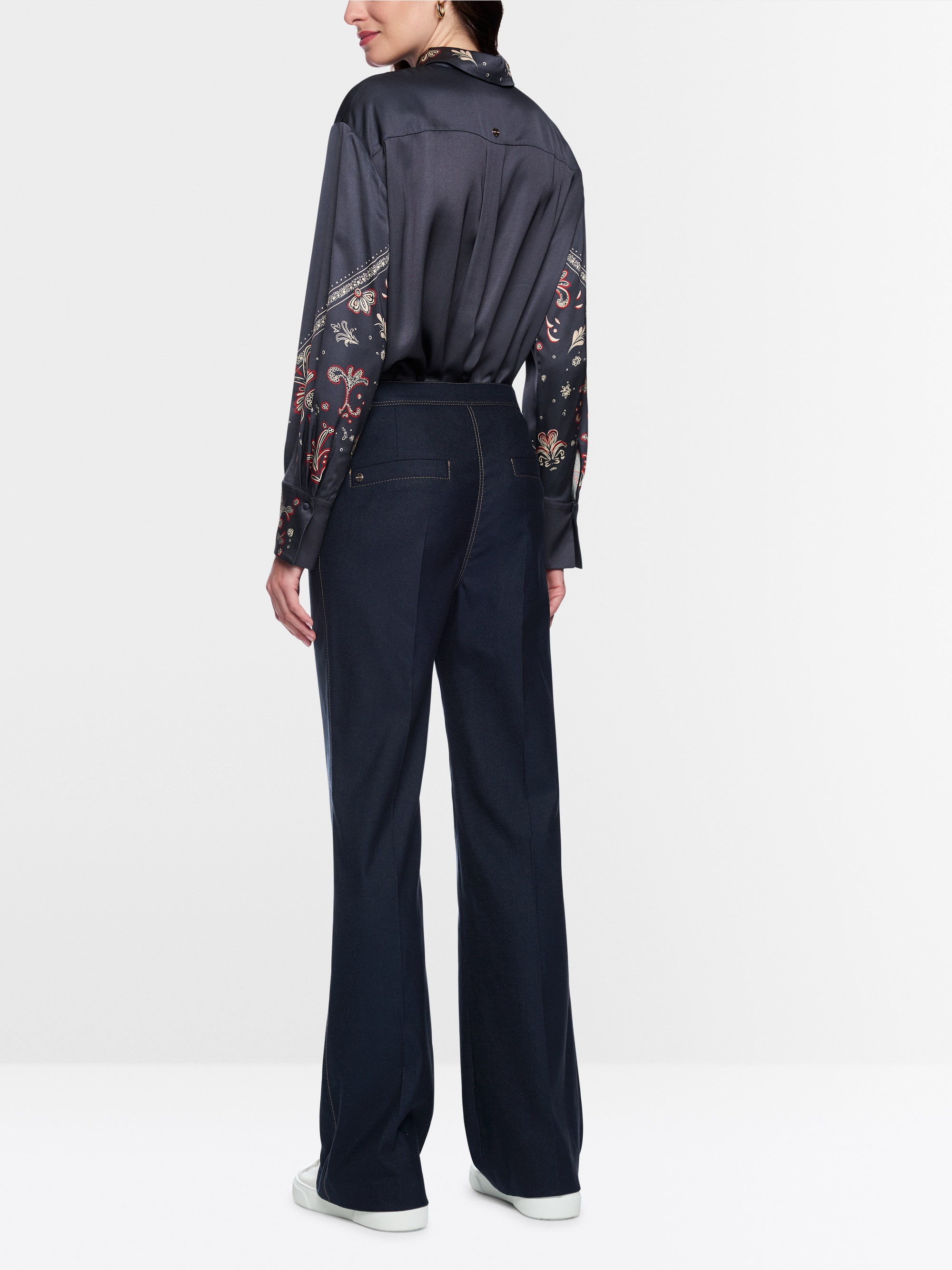 FAID jeans with contrast seams
