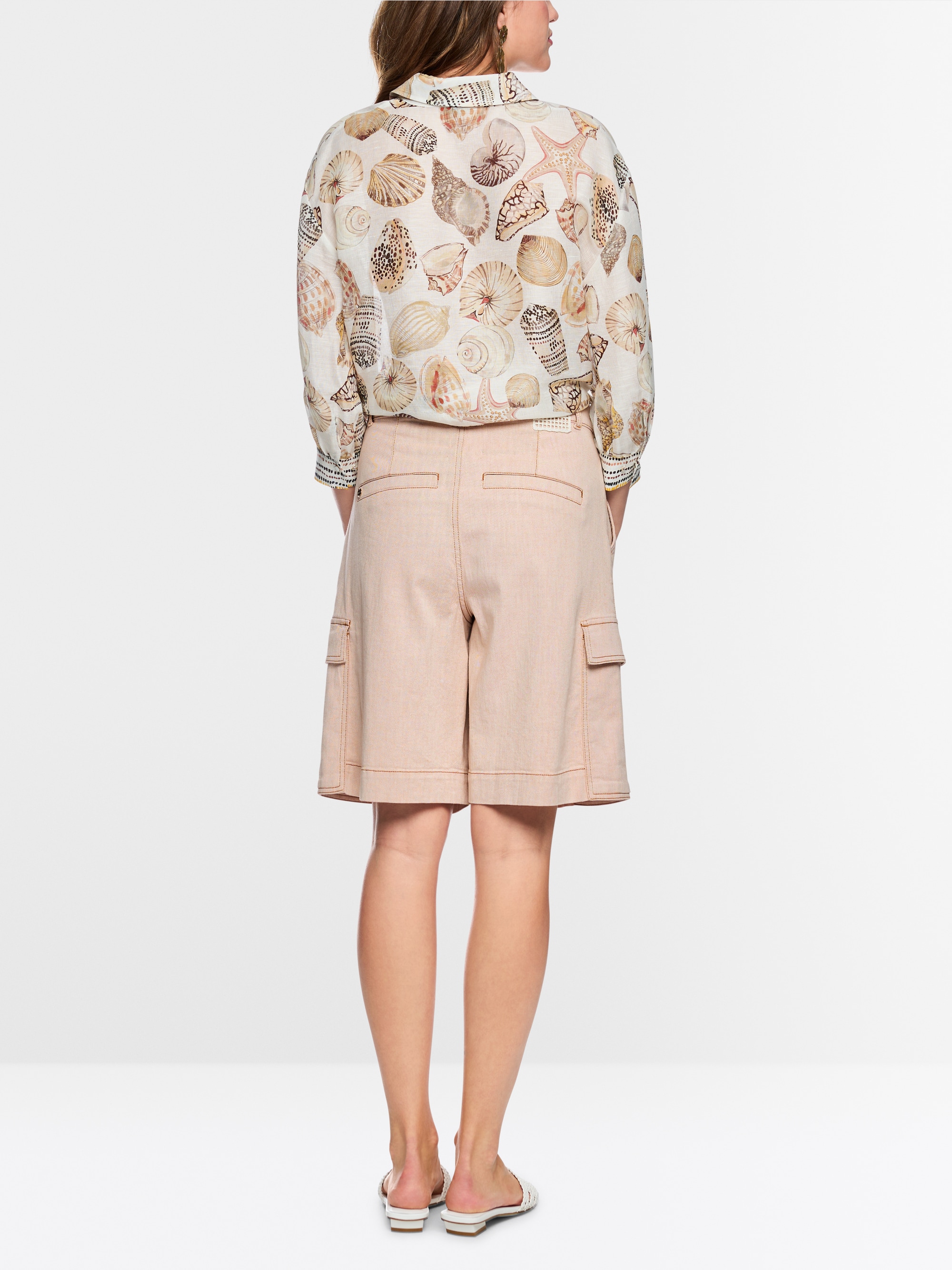 WARANGAL stretch cotton shorts