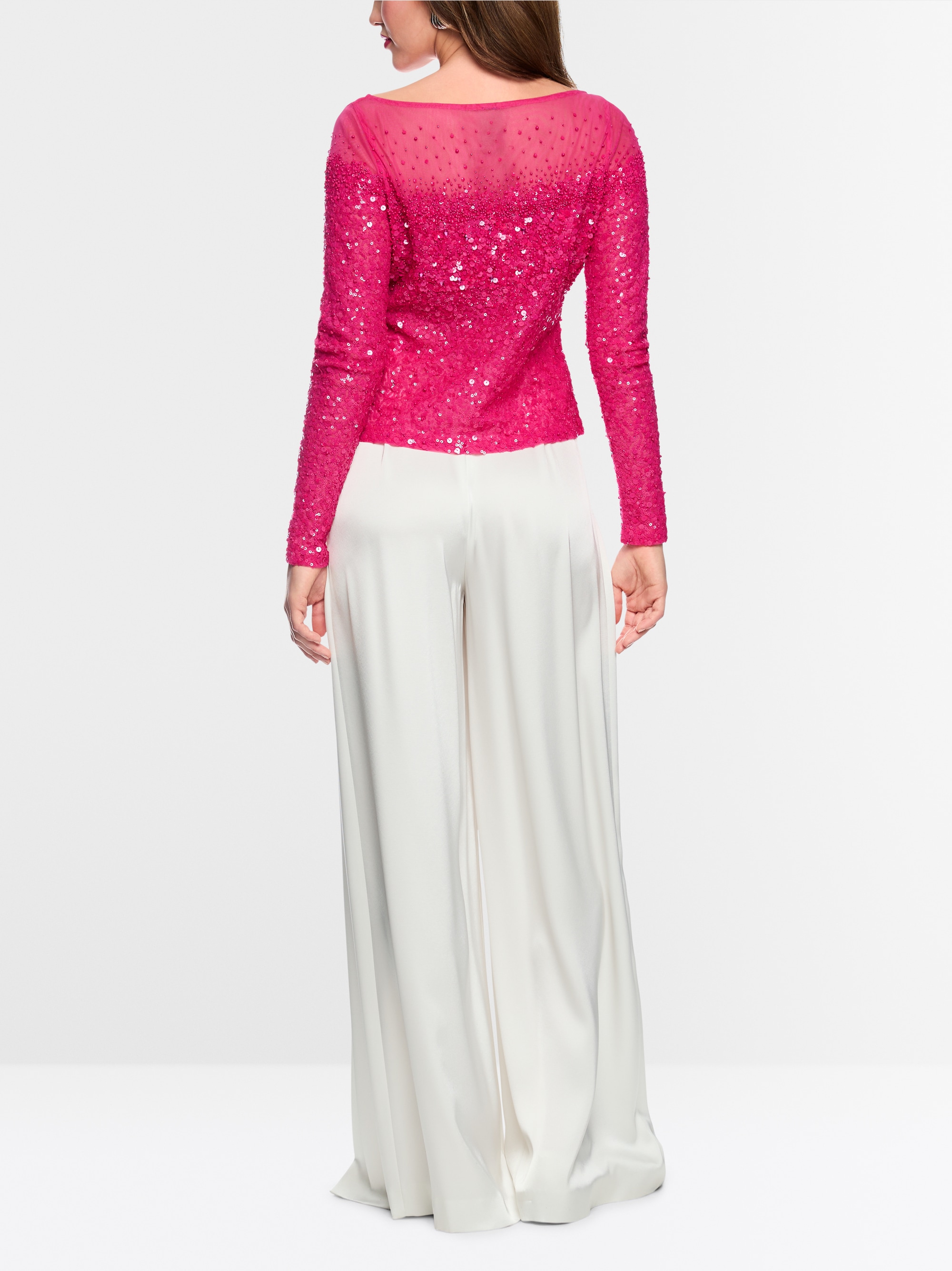 Blouse effet scintillant