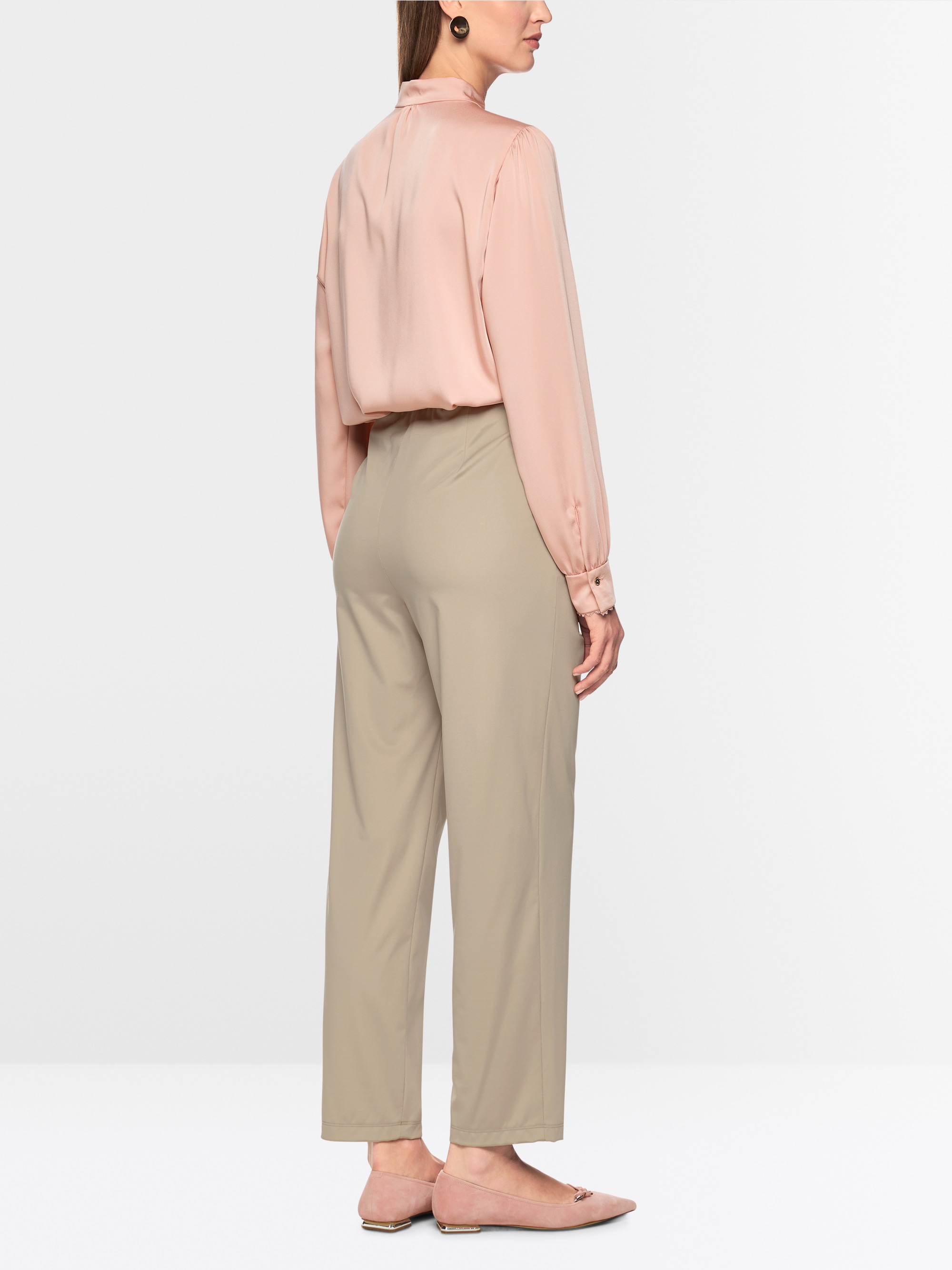 FRANCA pants with paperbag waistband