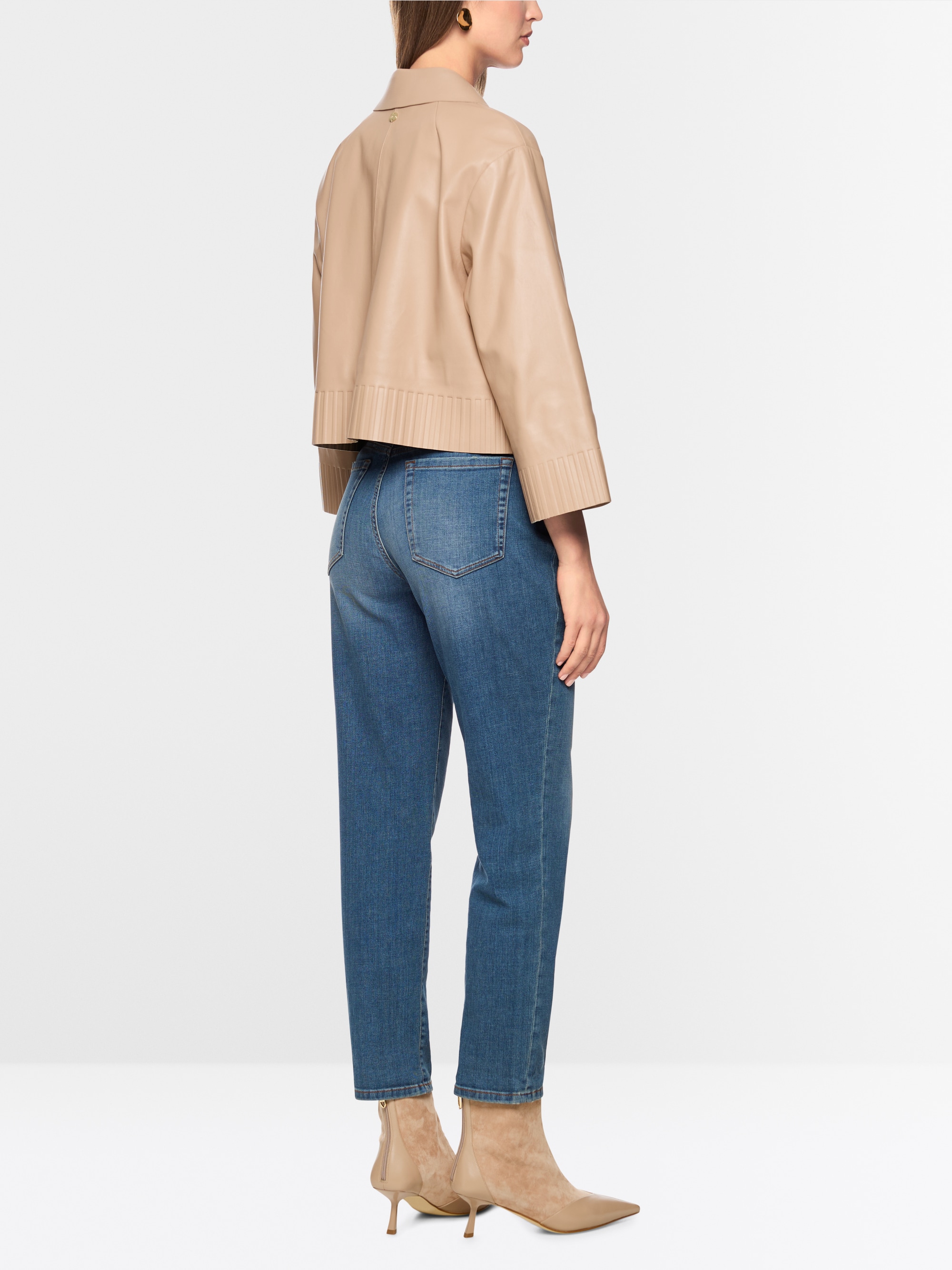 RIAD relaxed fit high waist jeans