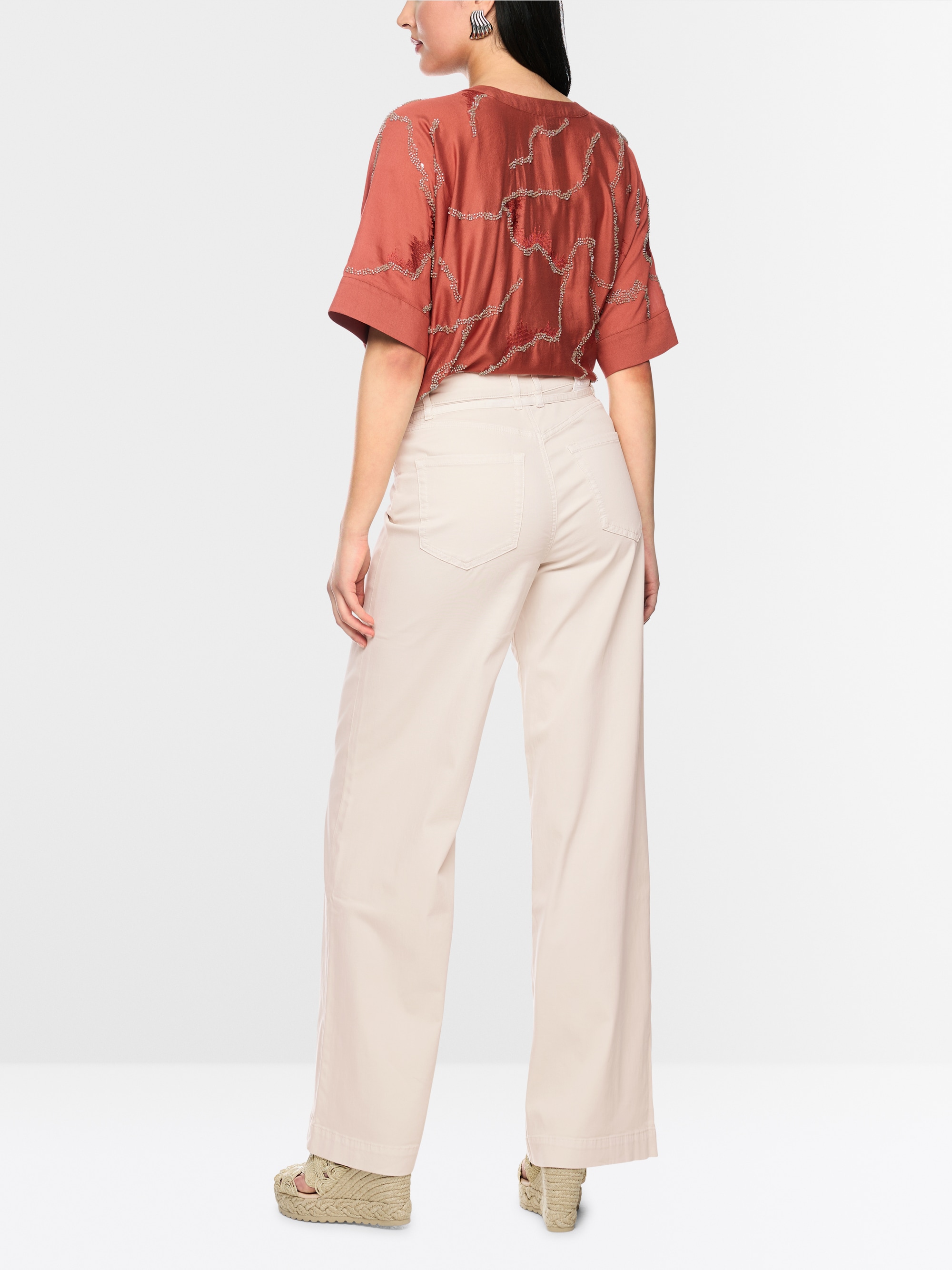 WARRI jeans with belt detail