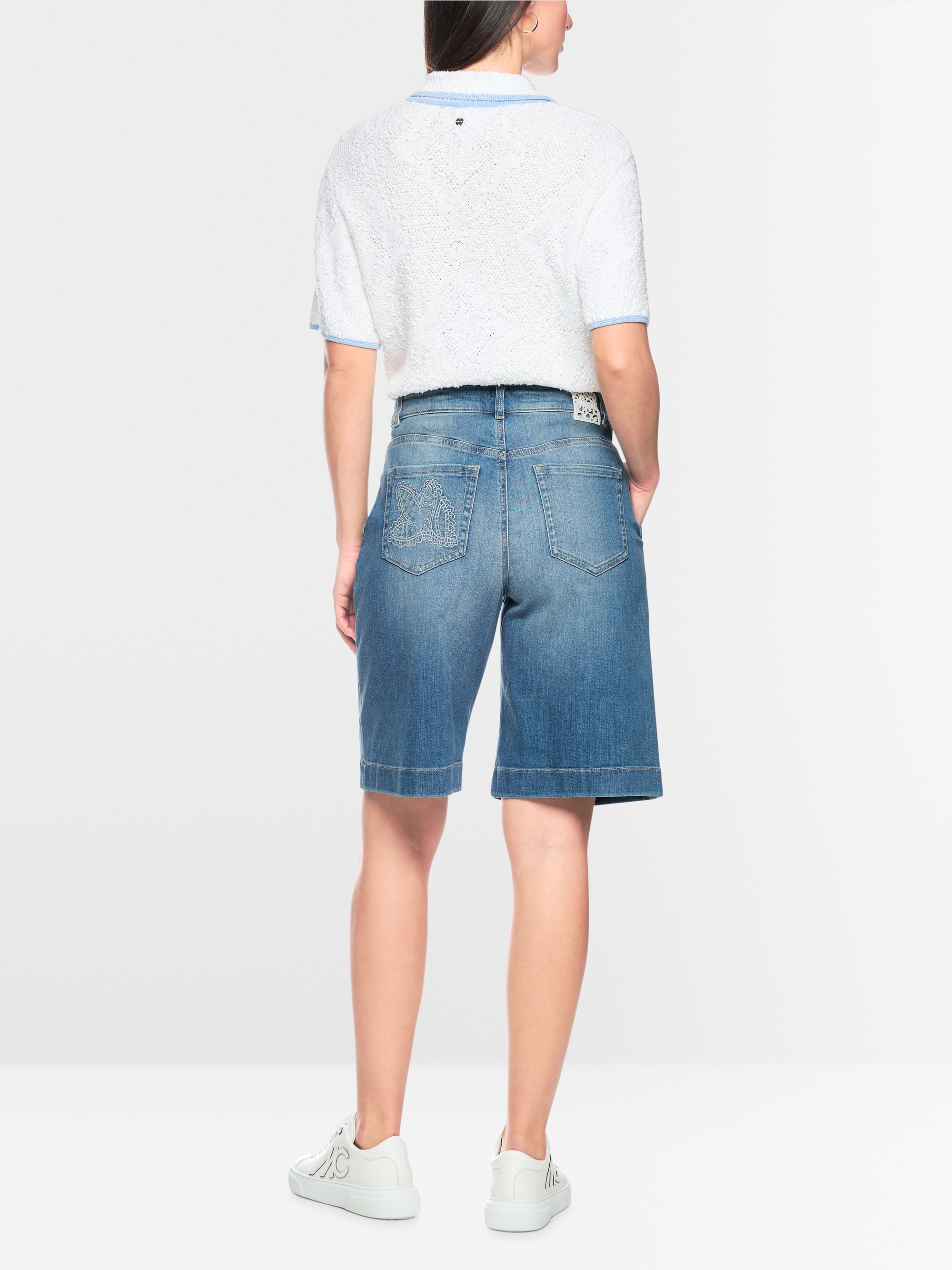 WARANGAL stretch cotton shorts