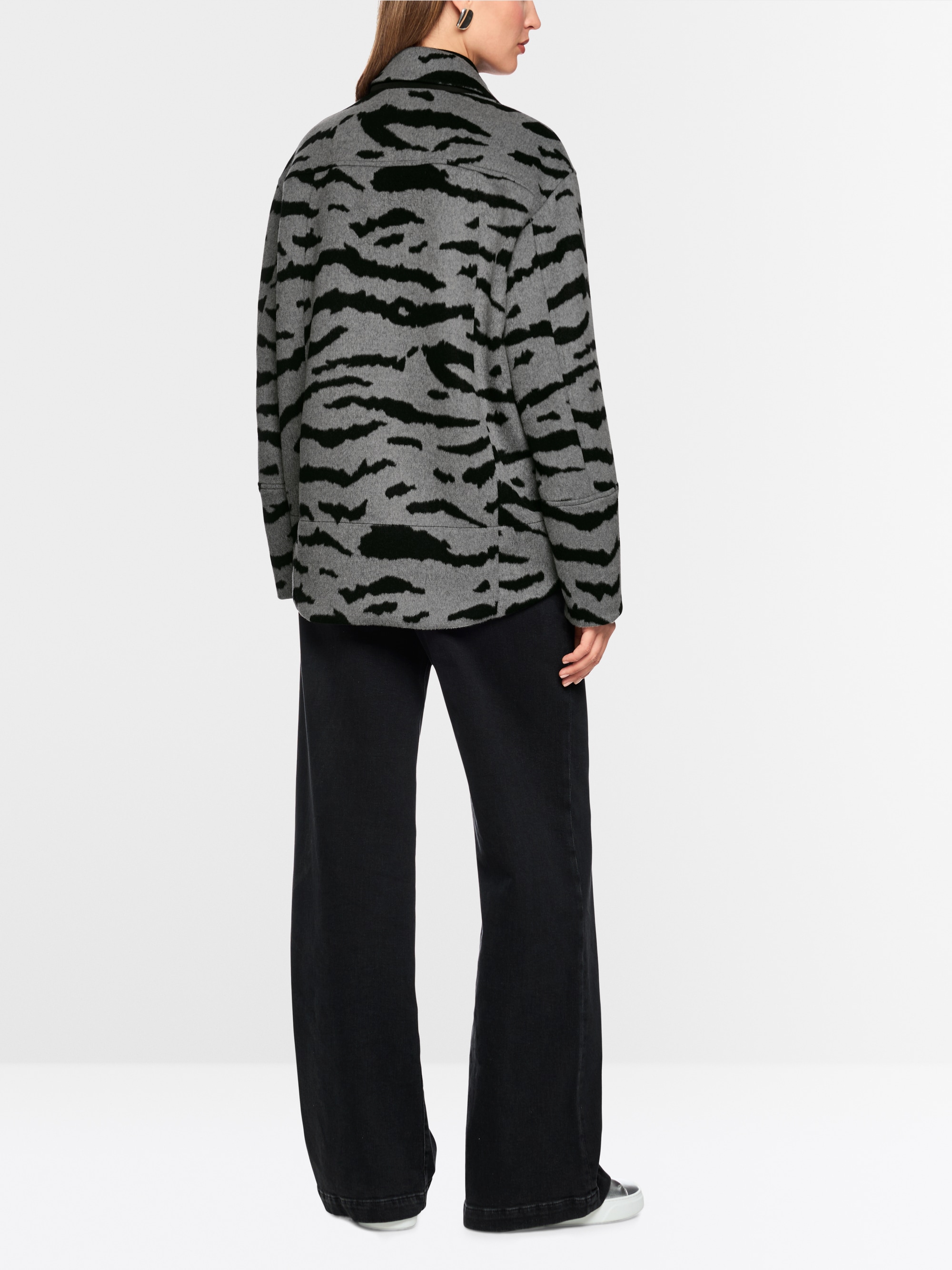 Chemise à imprimé animalier