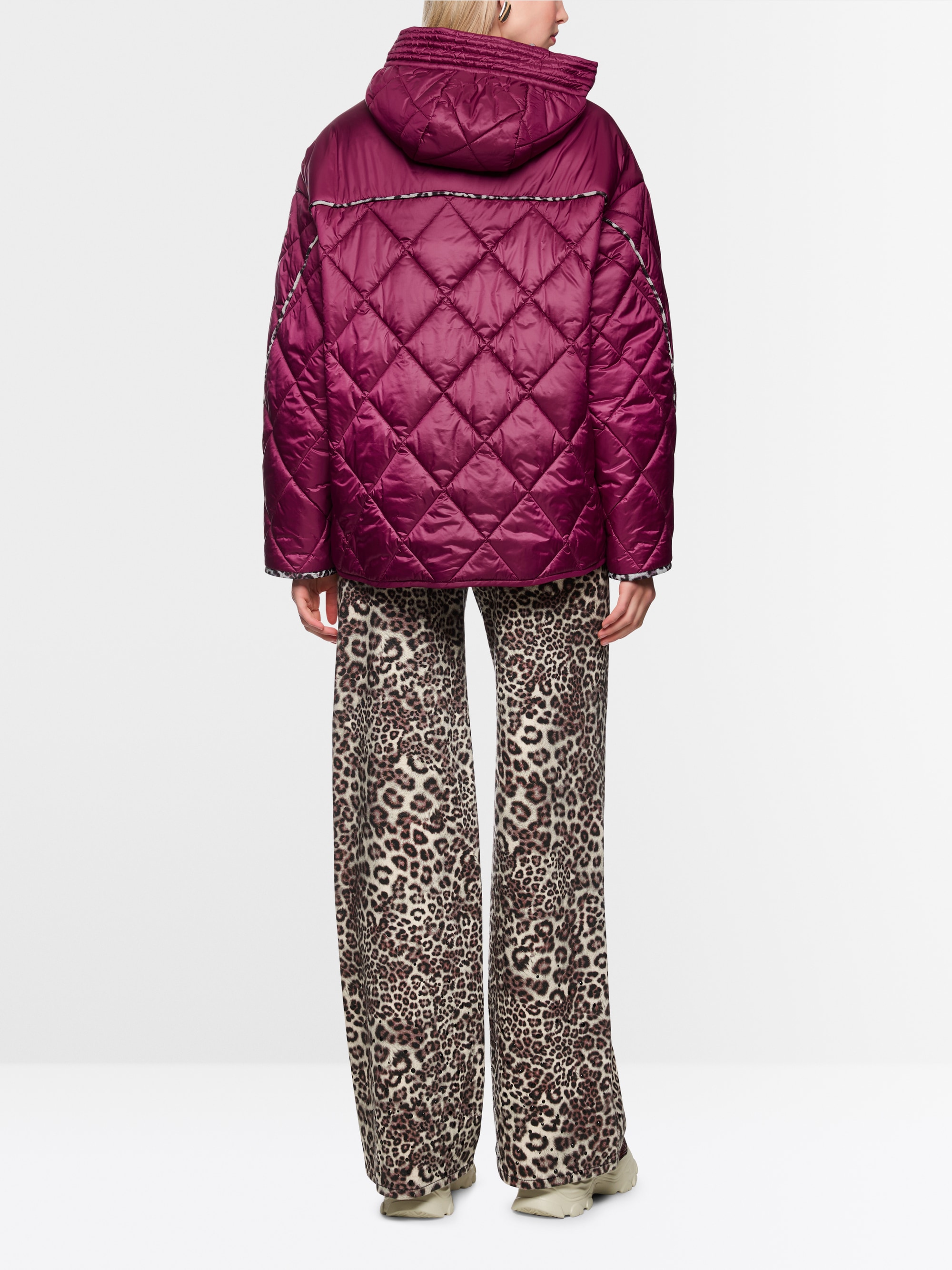 ‘Rethink Together’ quilted jacket