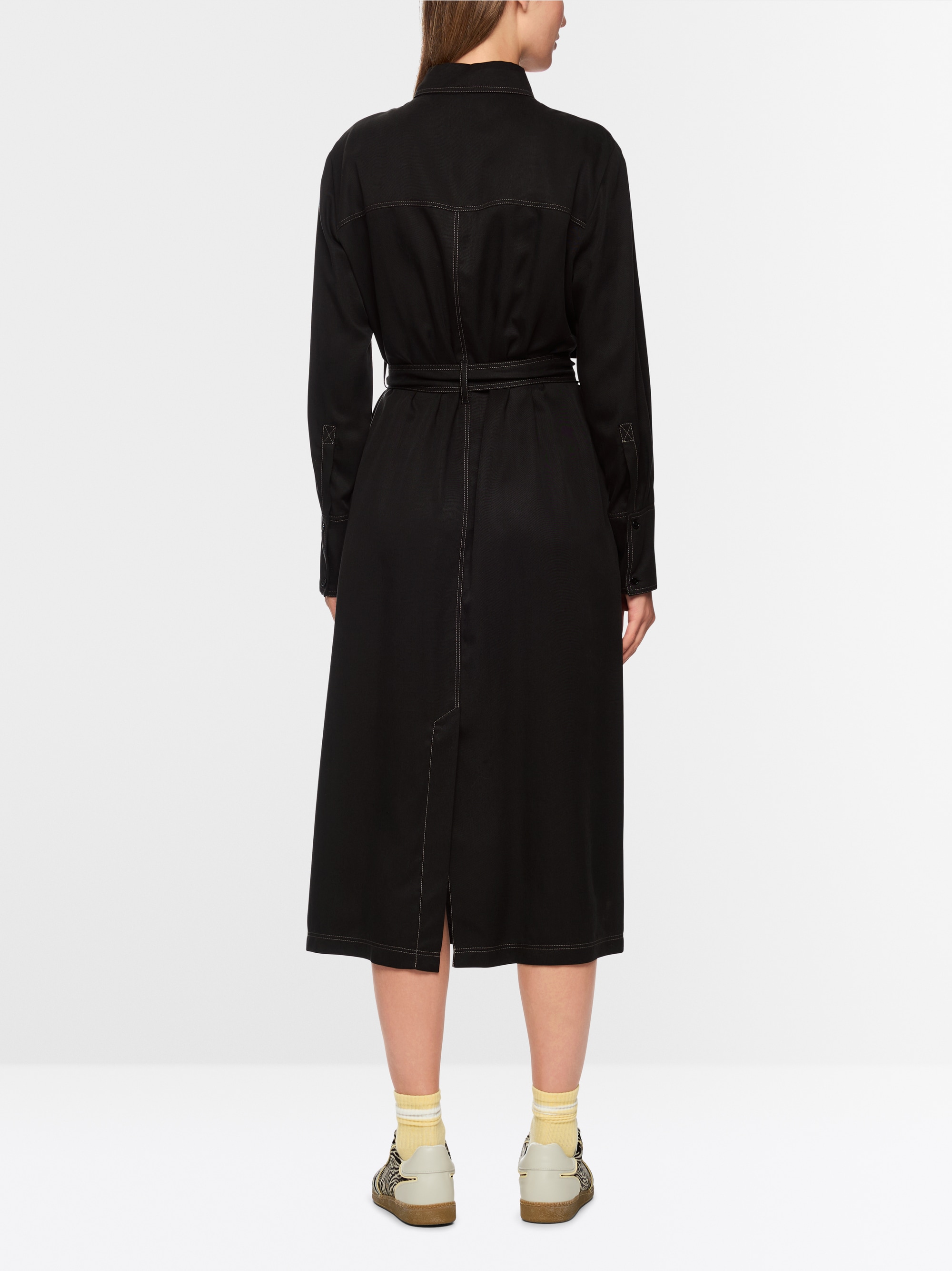 Robe chemisier longue «Rethink Together»