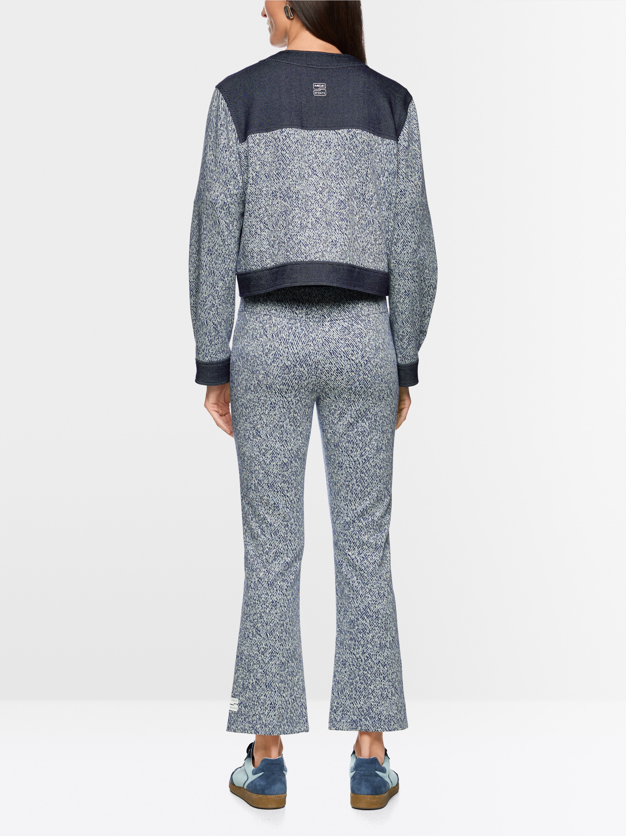 Short jacquard jacket