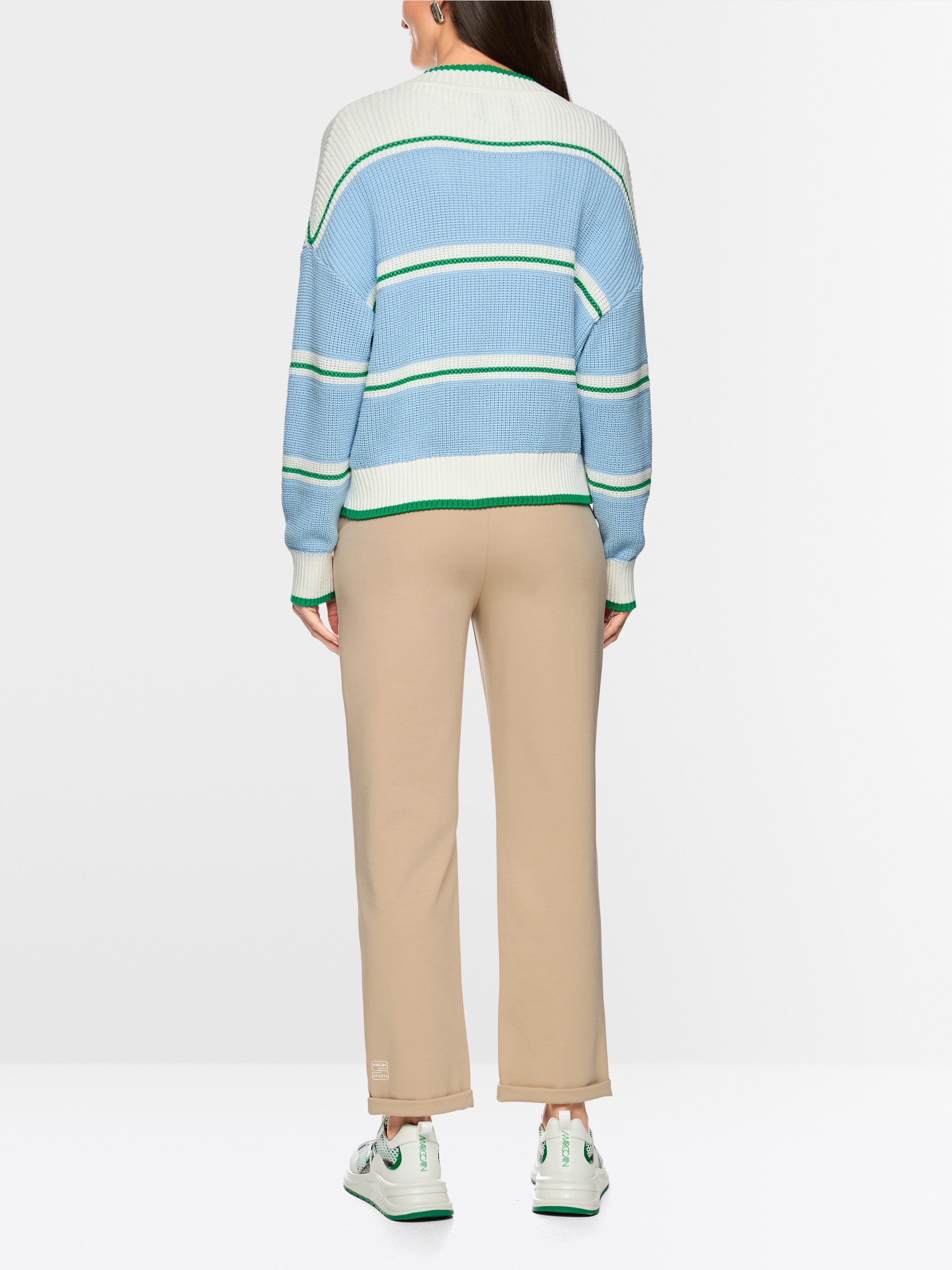 ‘Knitted in Germany’ chunky cardigan