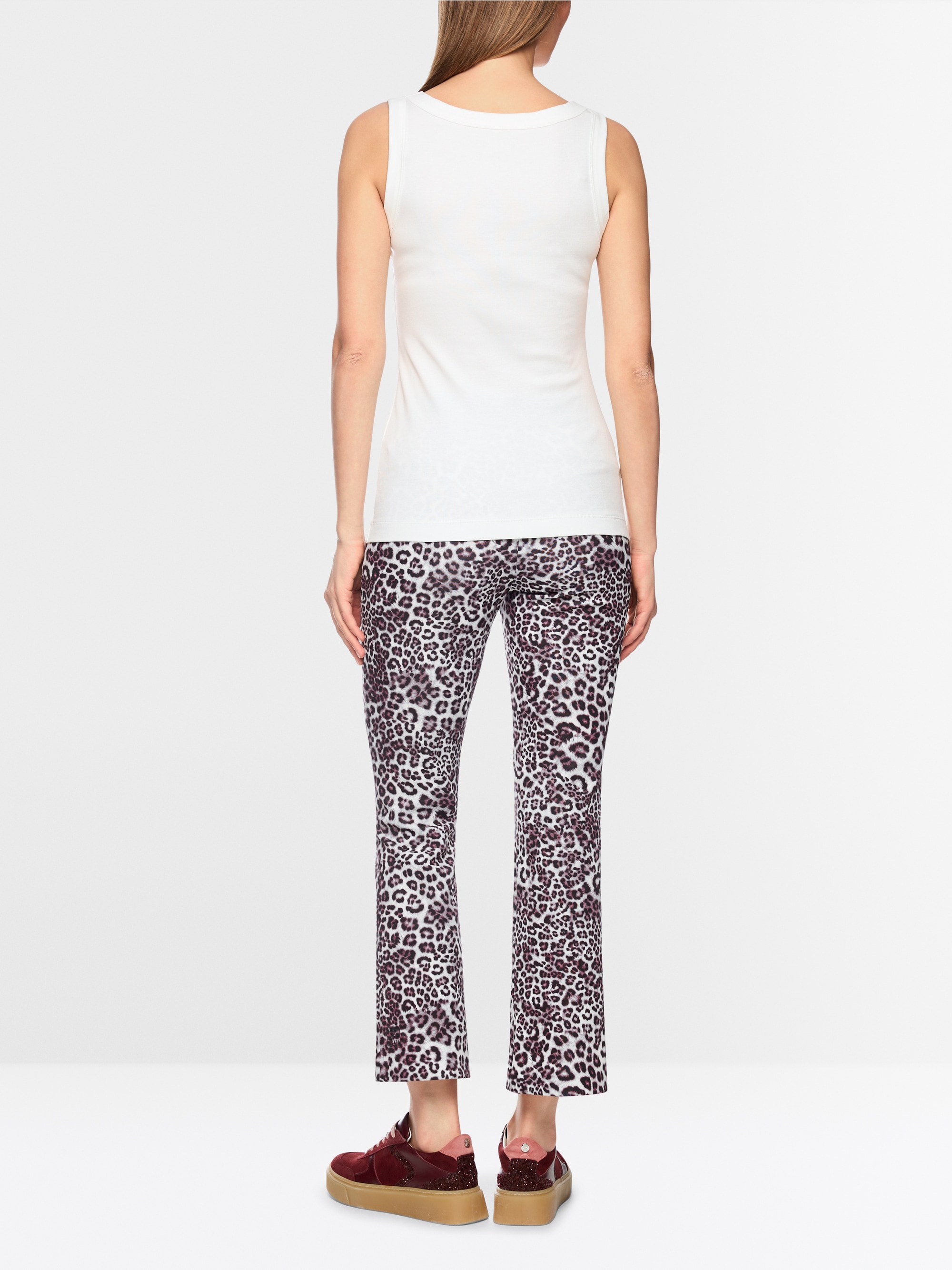 Top basique en coton stretch