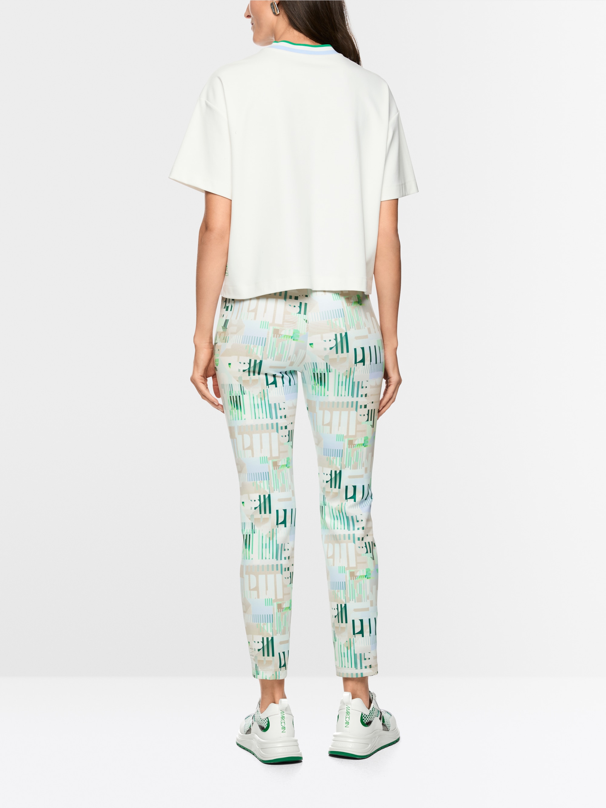 SOFIA trousers in scuba jersey