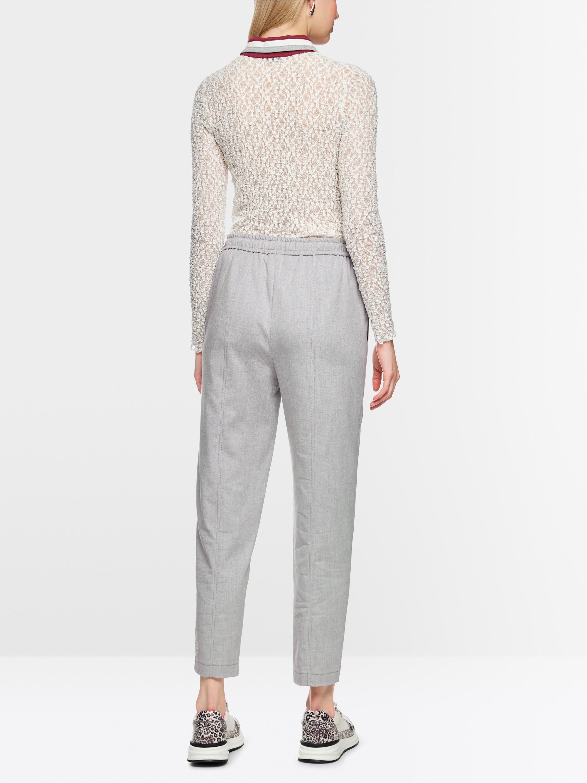 RHODOS fabric trousers