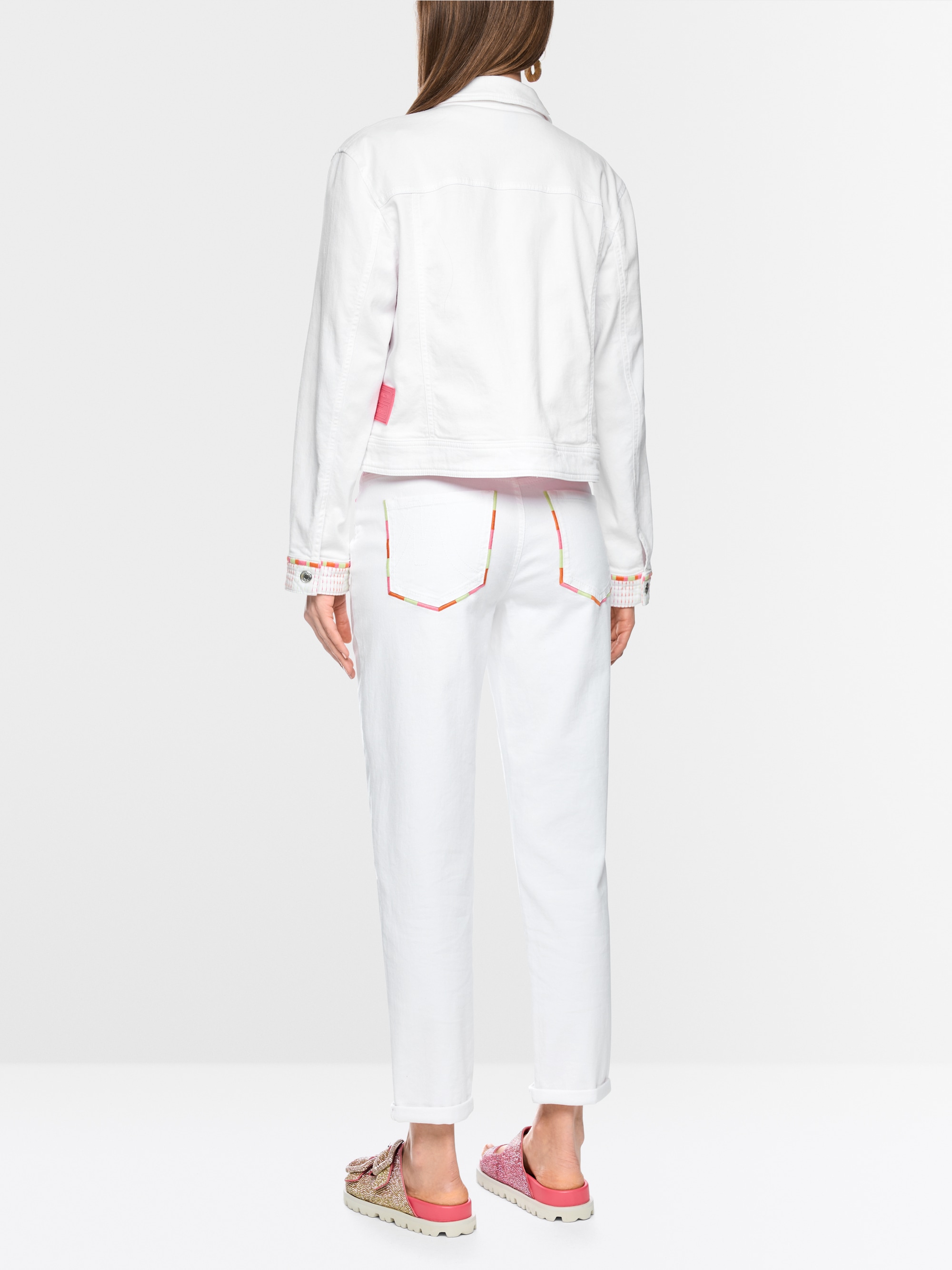 RIAD relaxed fit jeans with embroidery