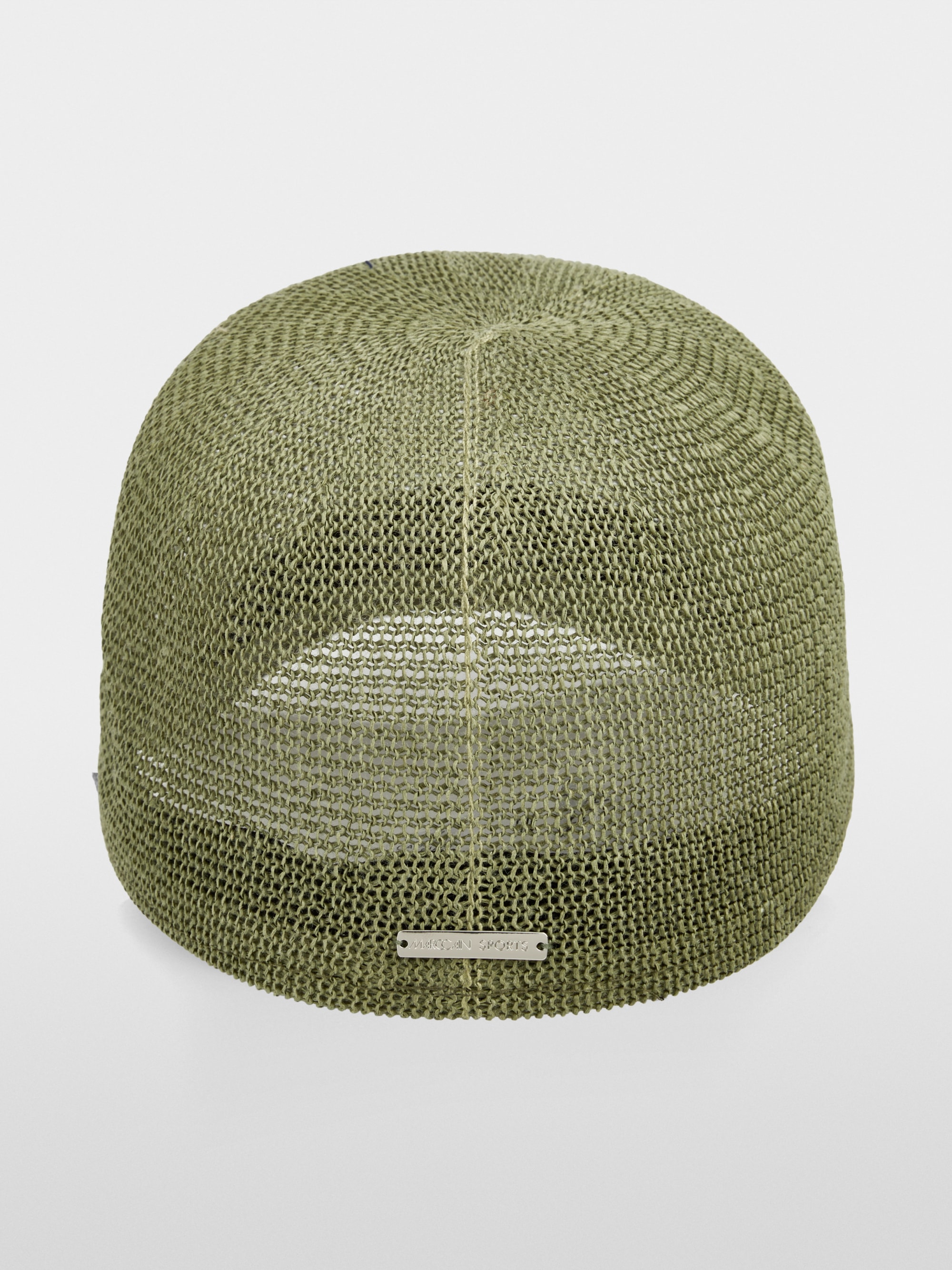 Cap with mesh look