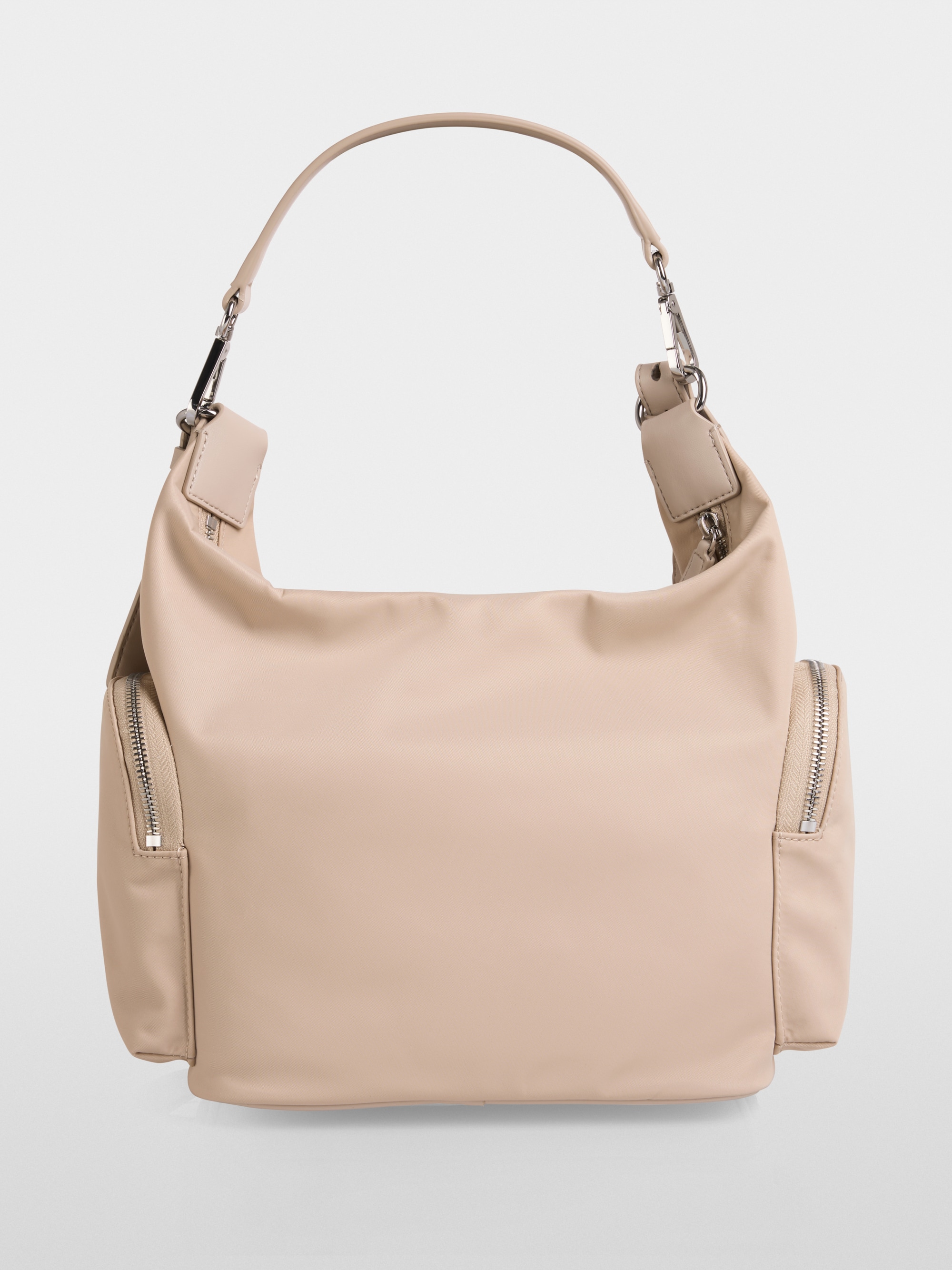 ‘Rethink Together’ nylon hobo bag