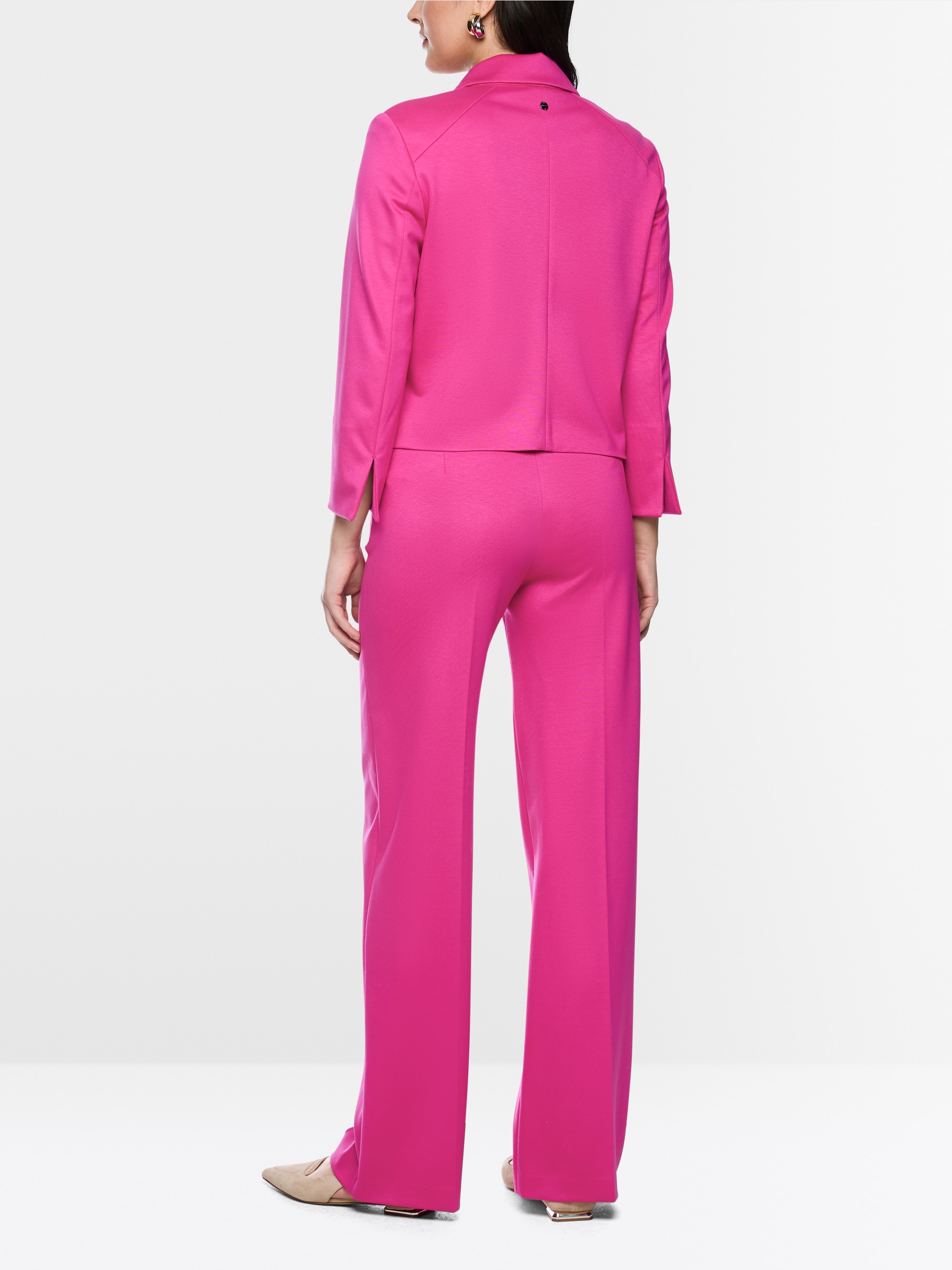 Stretch viscose short jacket