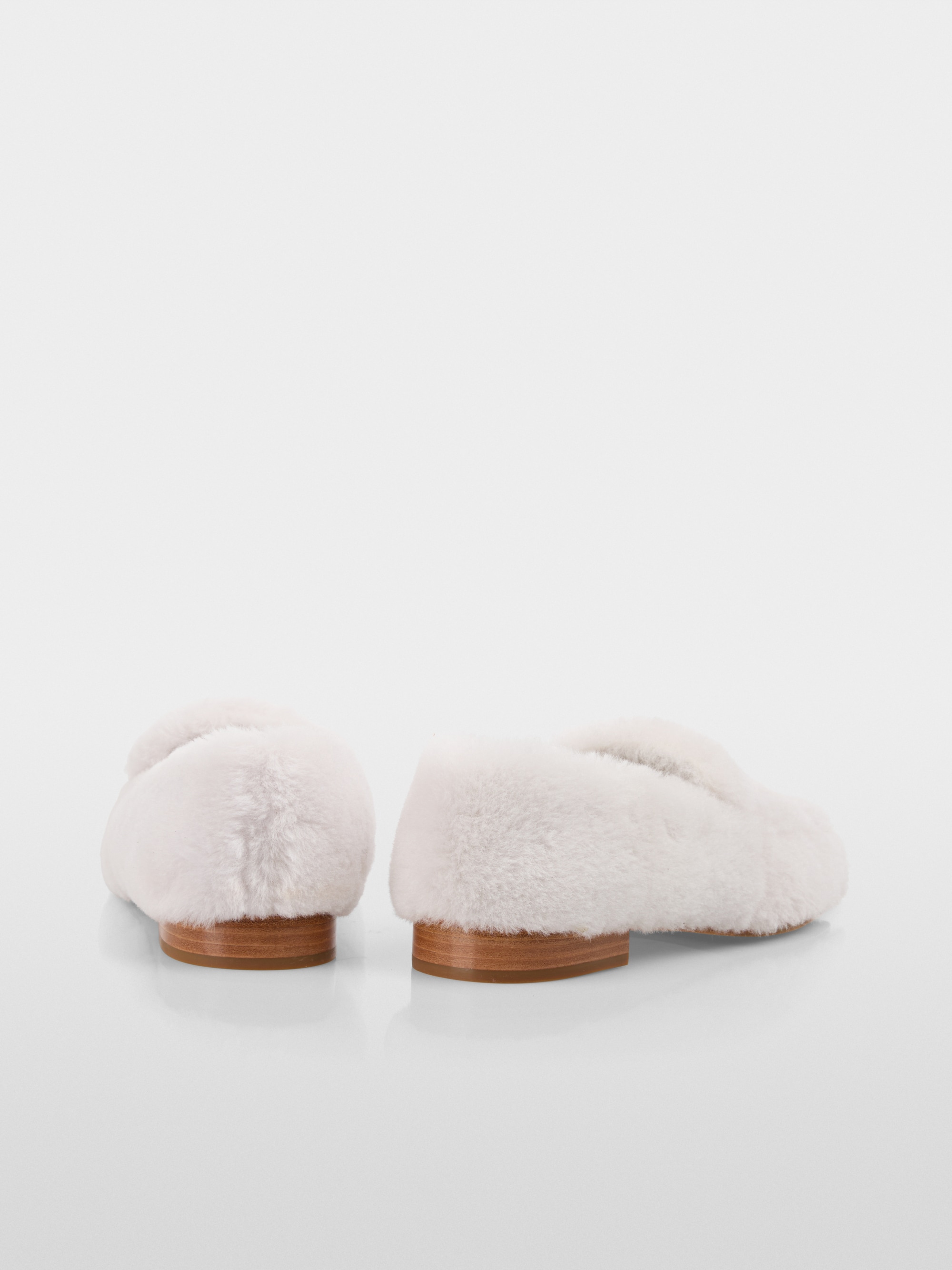 Lambskin loafers with metal details