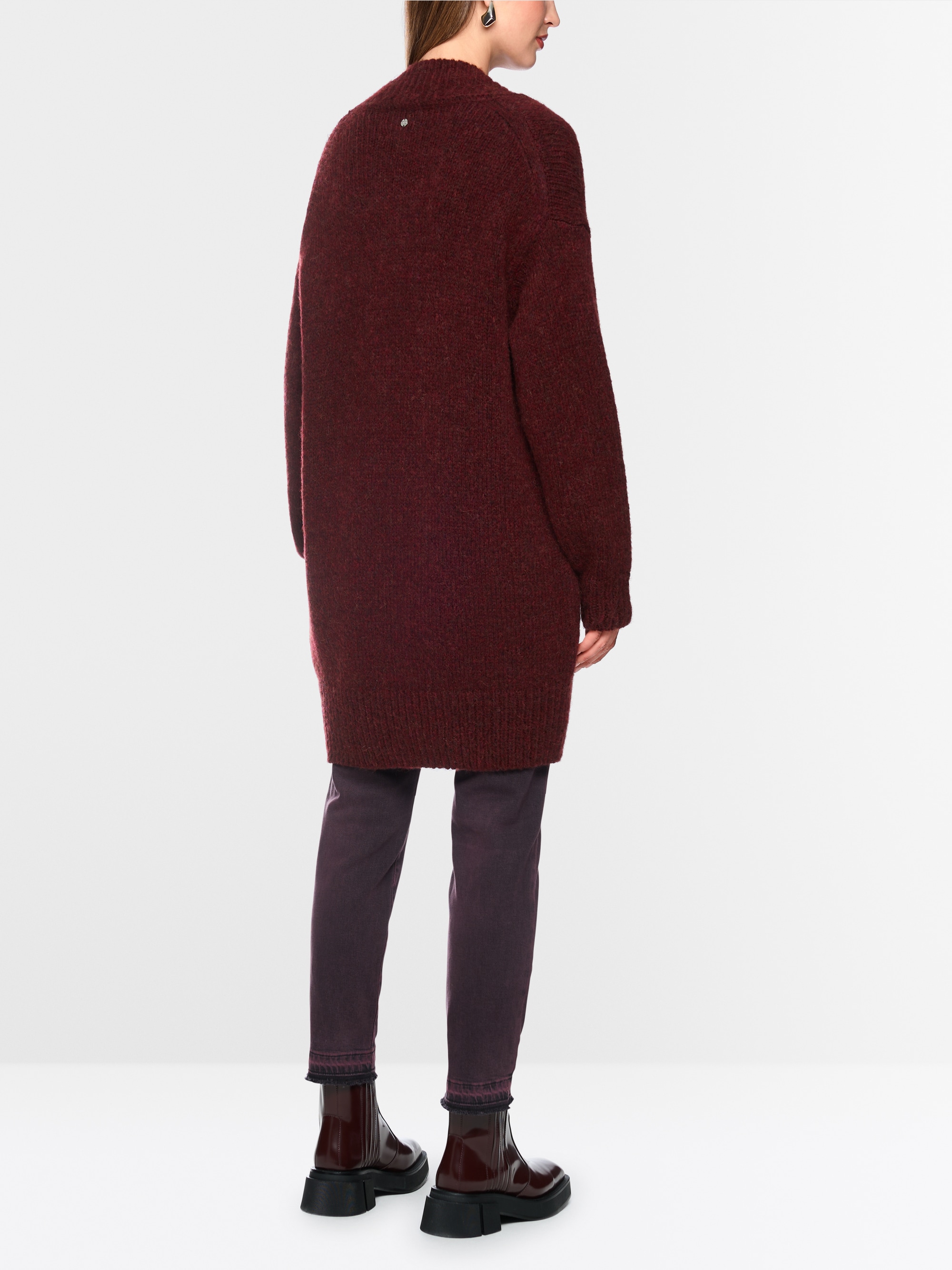 Manteau en maille grossière 
