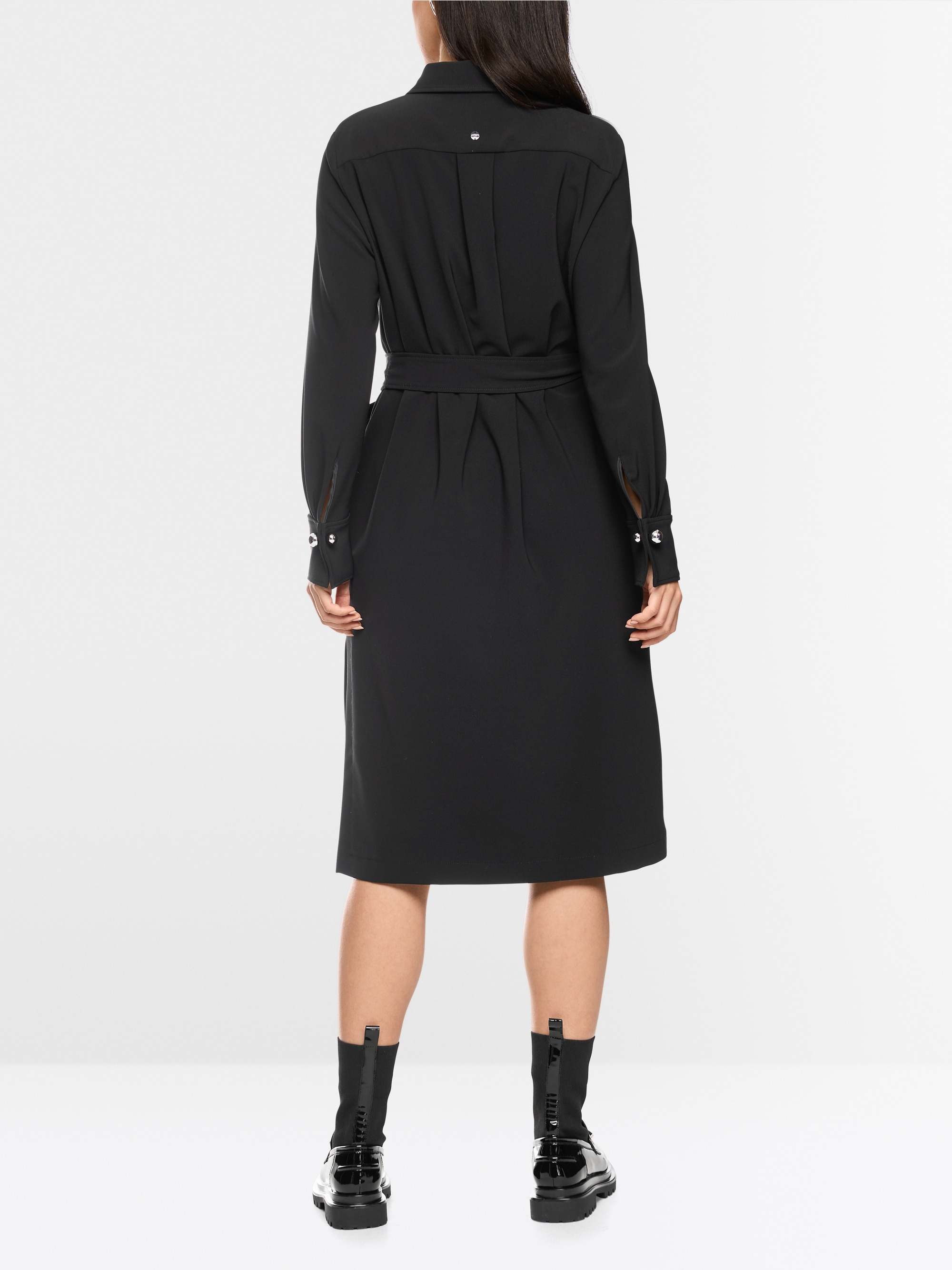 Robe chemise mi-longue