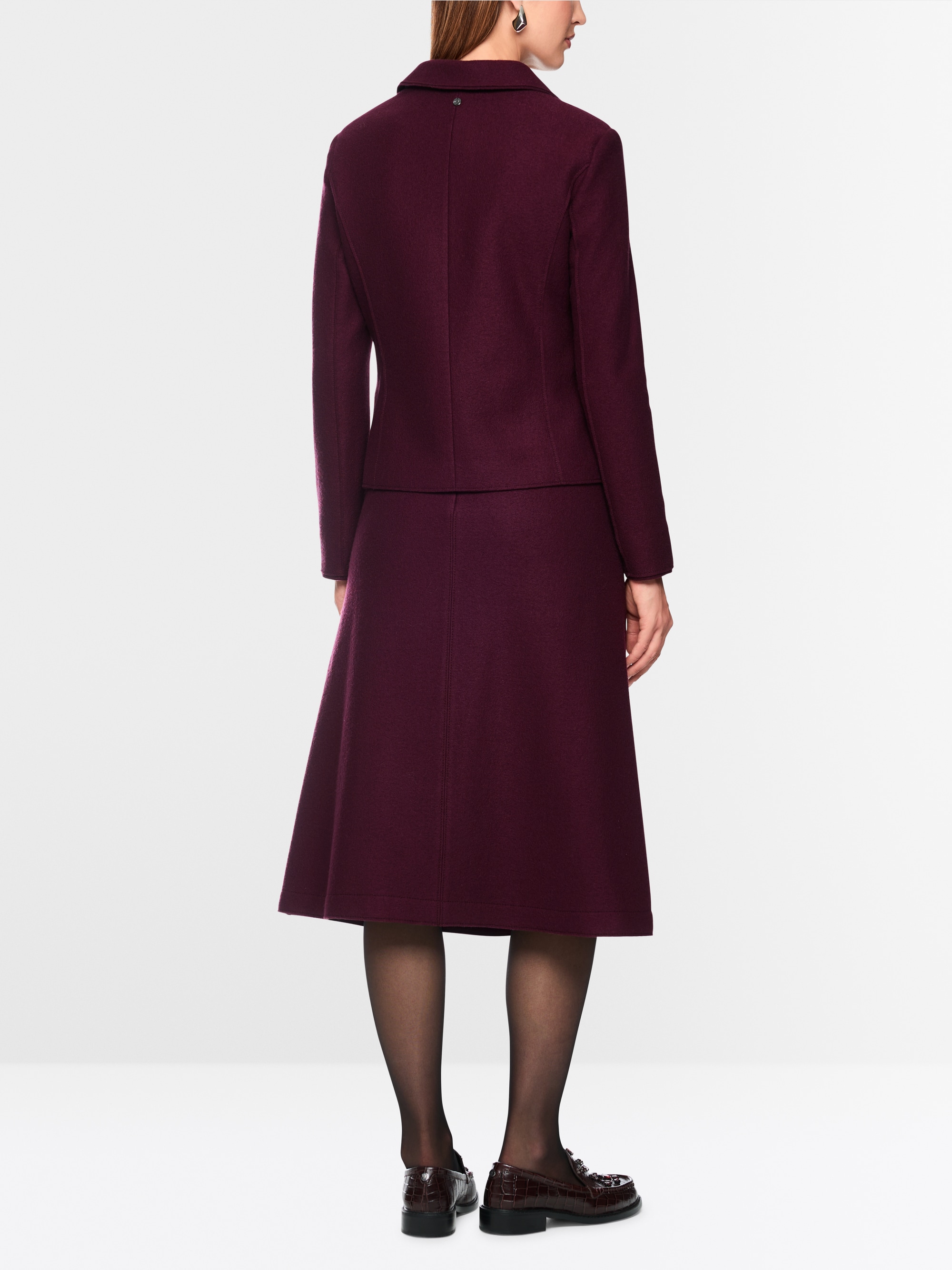 ‘Knitted in Germany’ fitted blazer