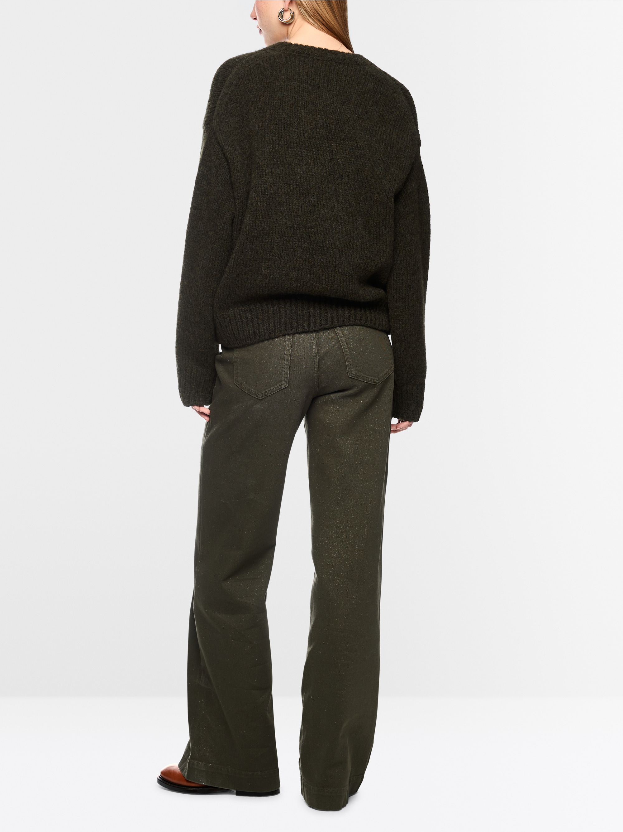 ‘Knitted in Germany’ chunky knit jumper