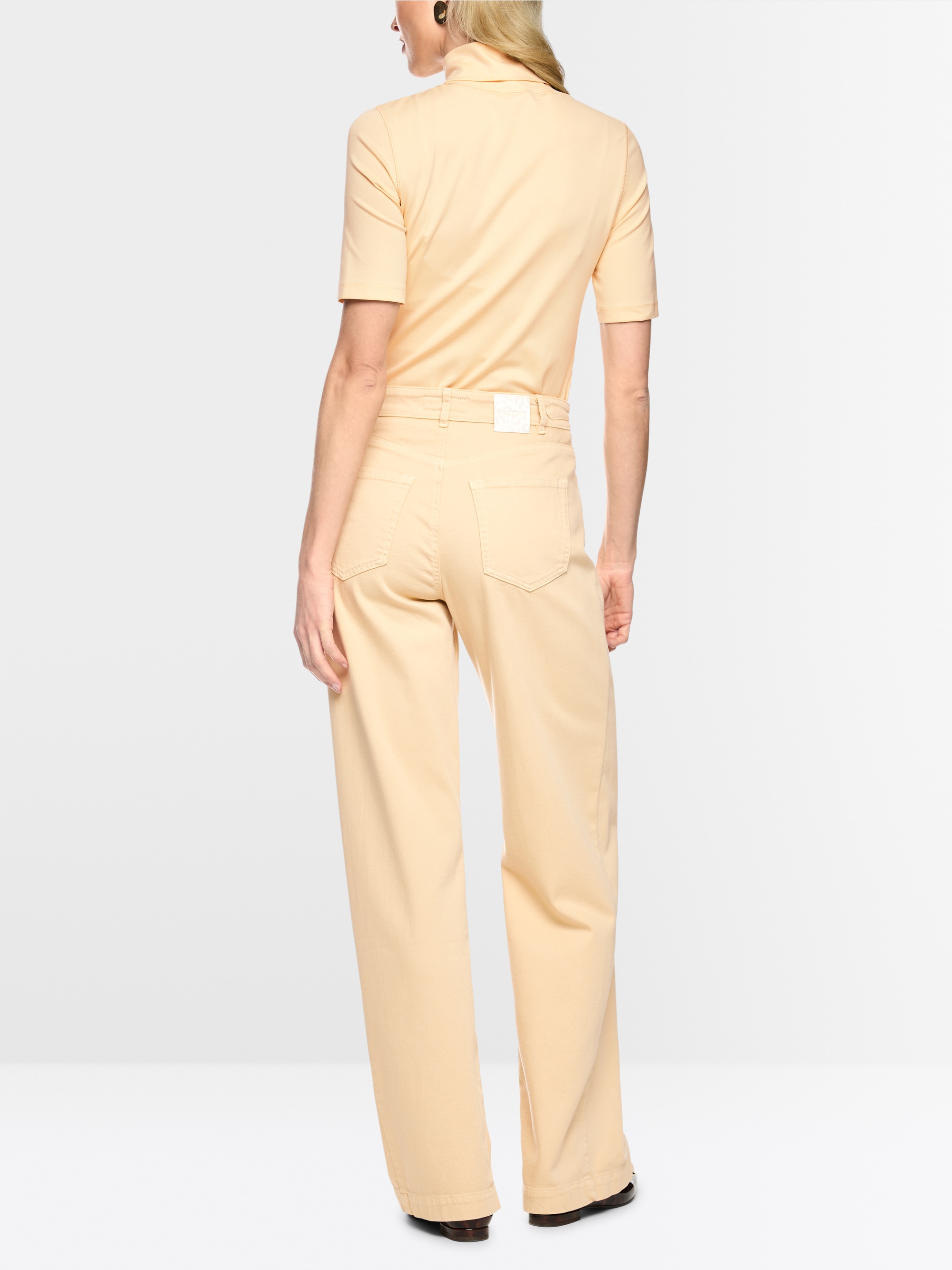 Stretch cotton shirt