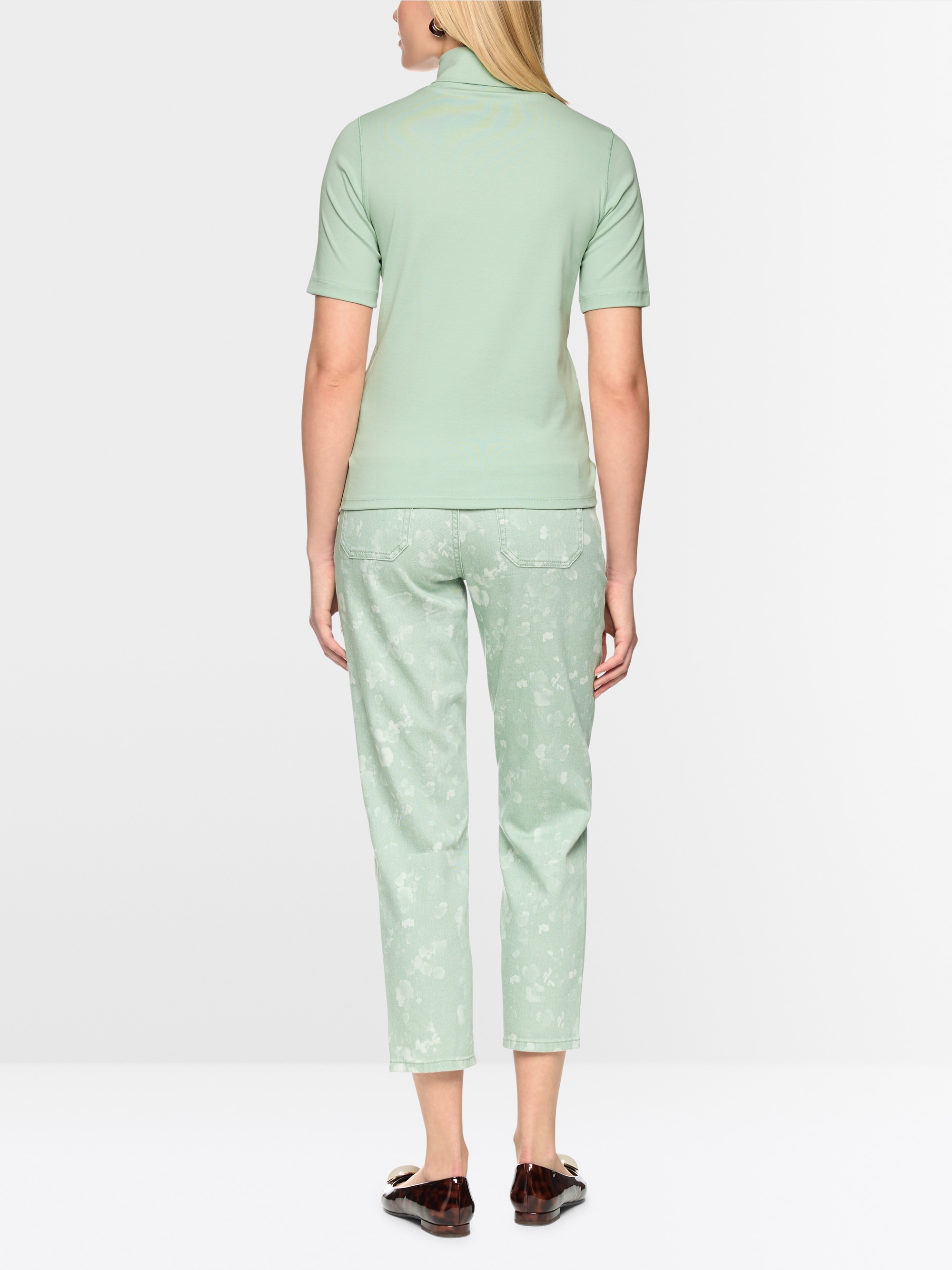 Stretch cotton shirt
