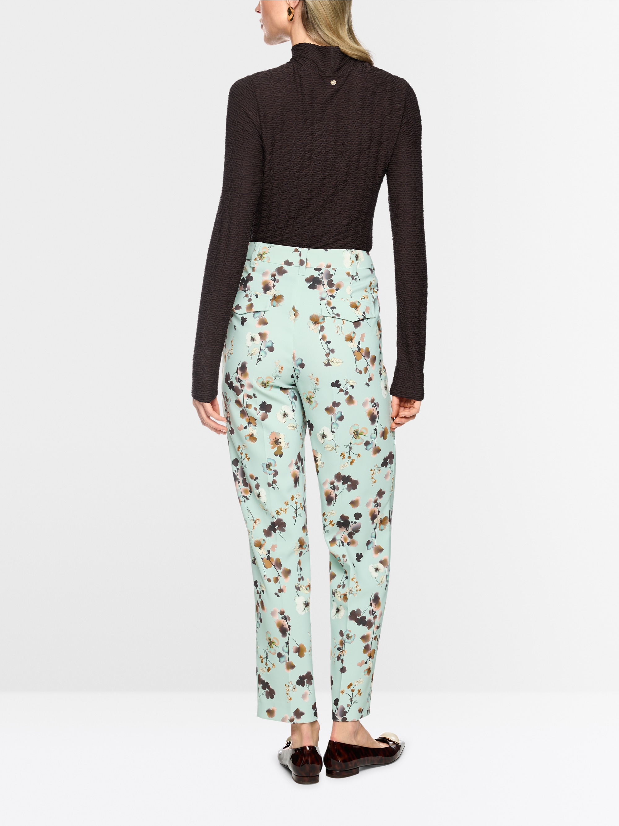 Stretch viscose shirt