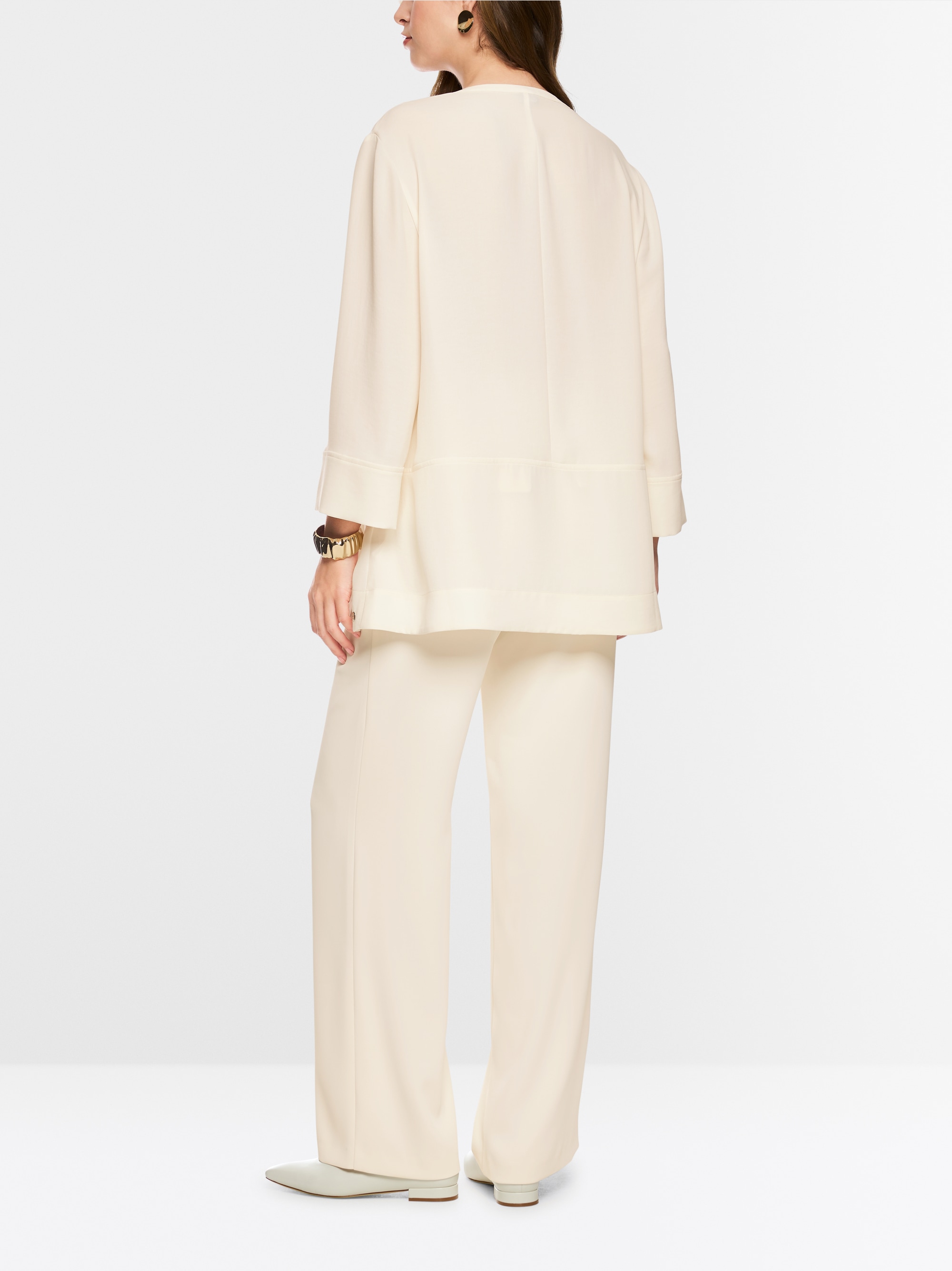 Loose tunic-style blouse