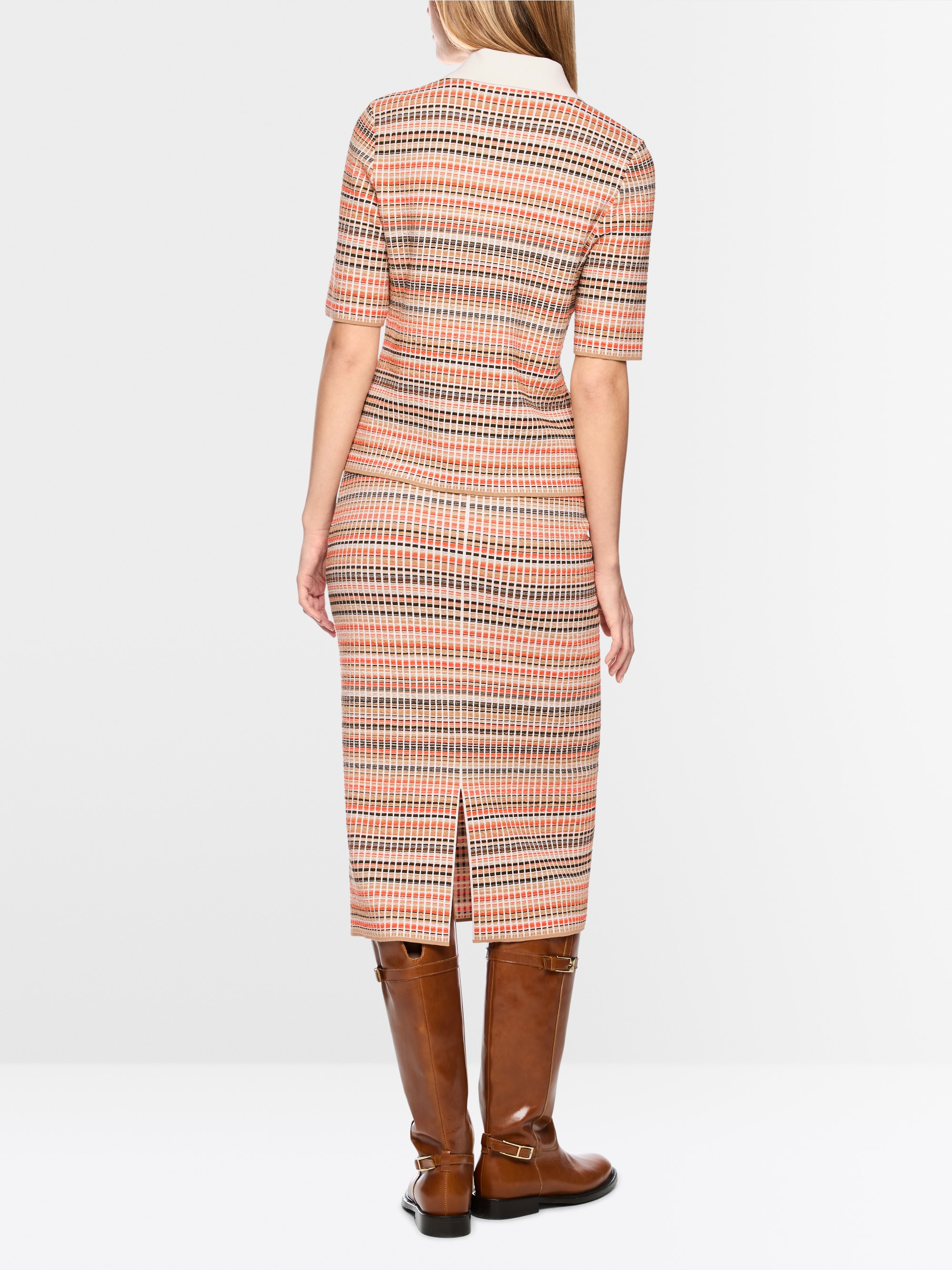 ‘Knitted in Germany’ pencil skirt