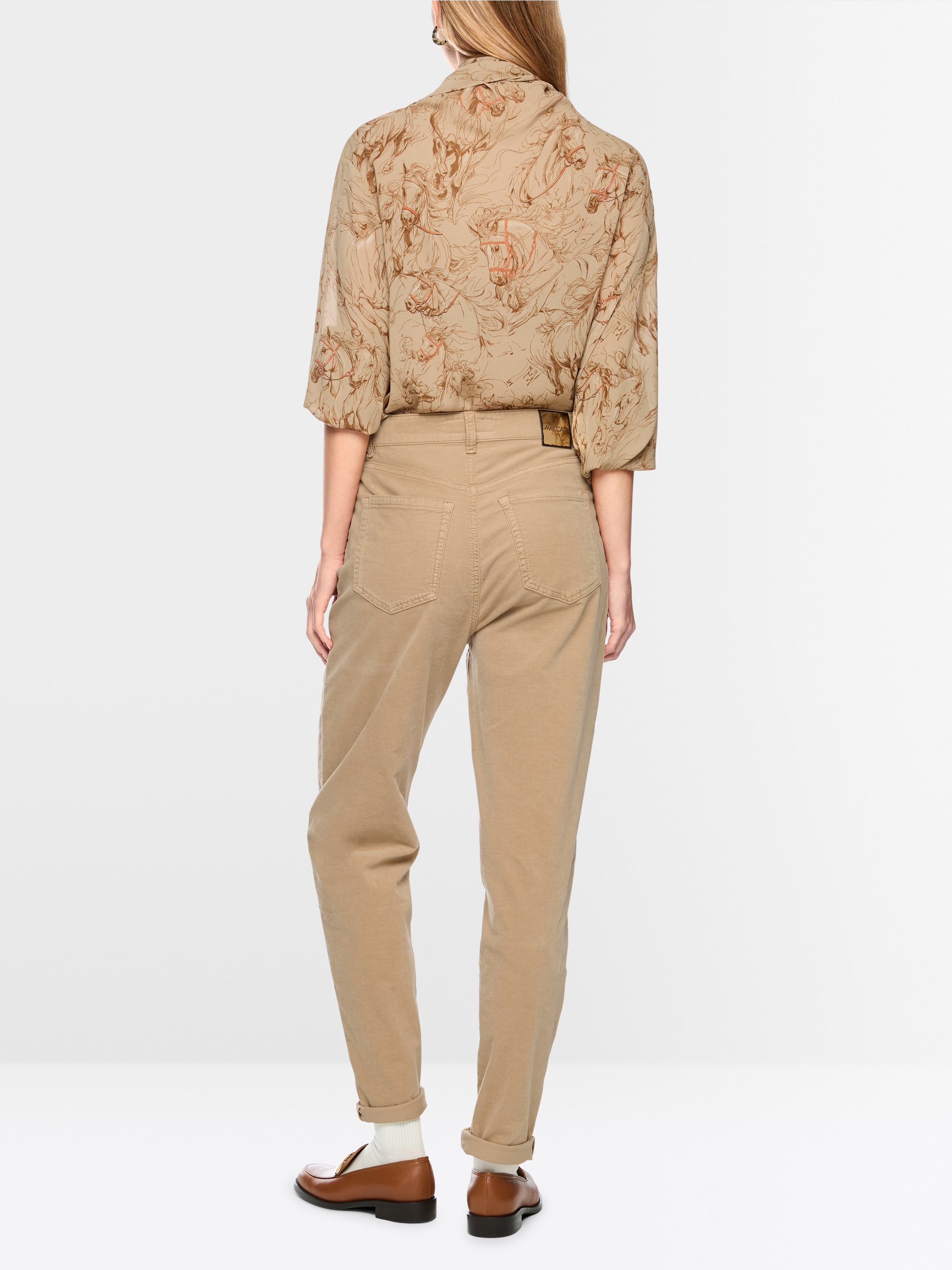 FEURA velvet trousers
