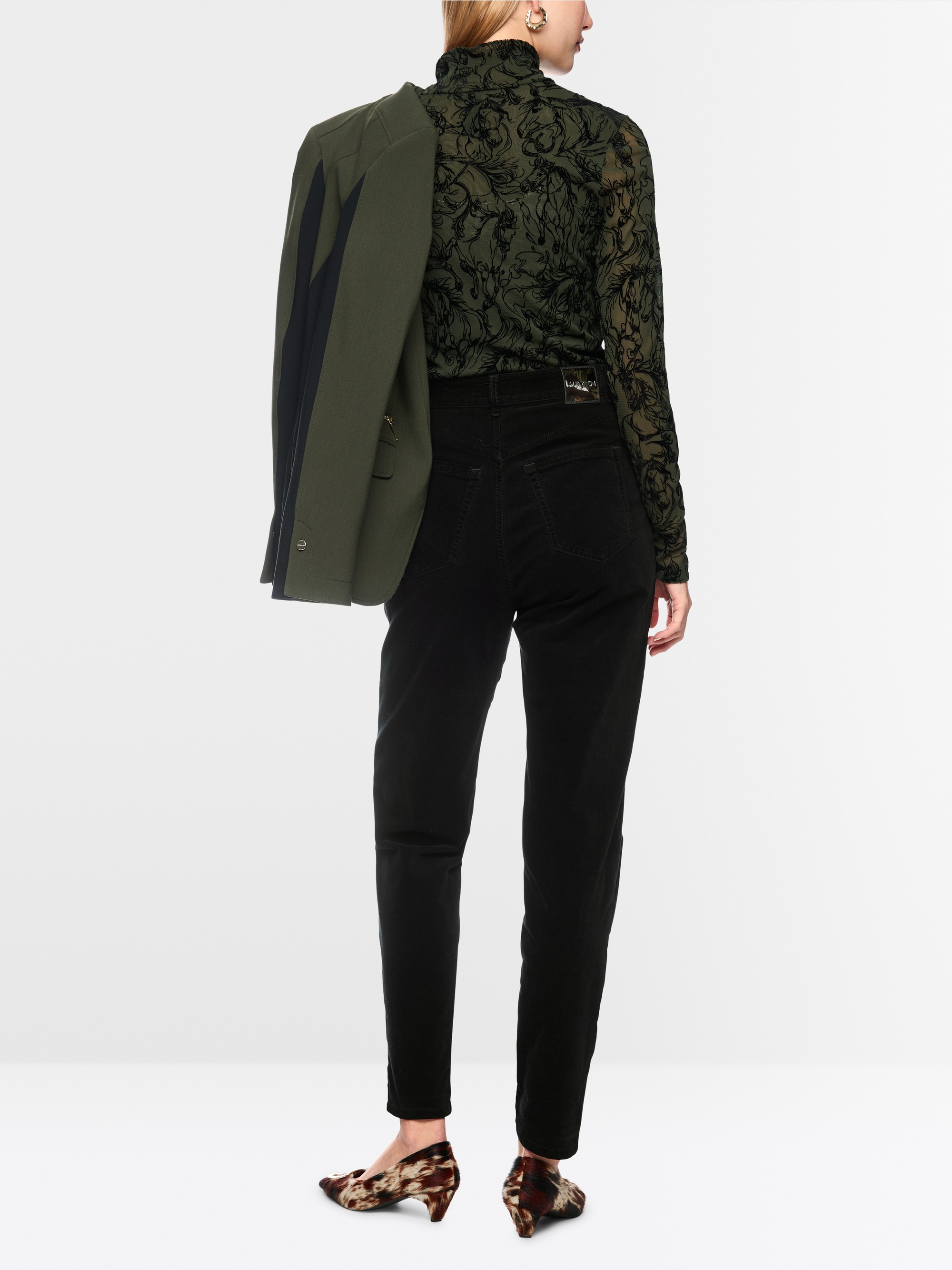 FEURA velvet trousers