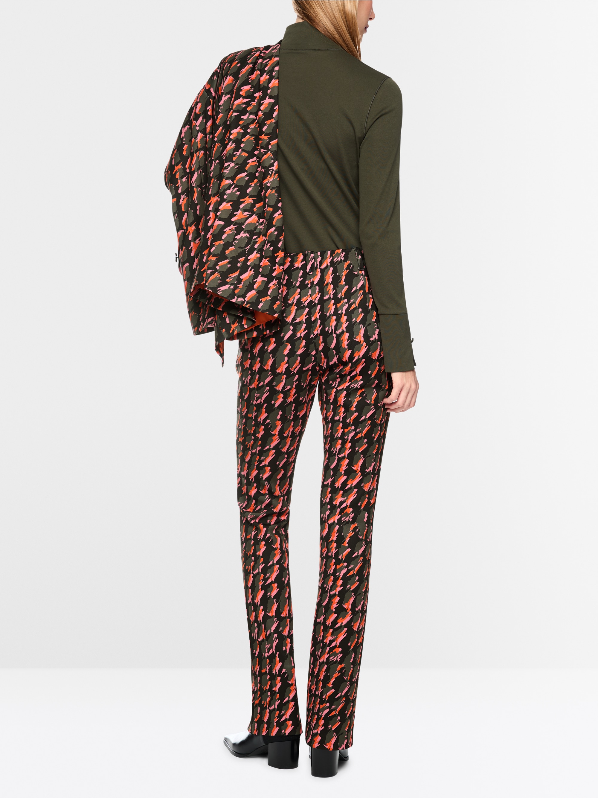 FREDERICA scuba jersey trousers