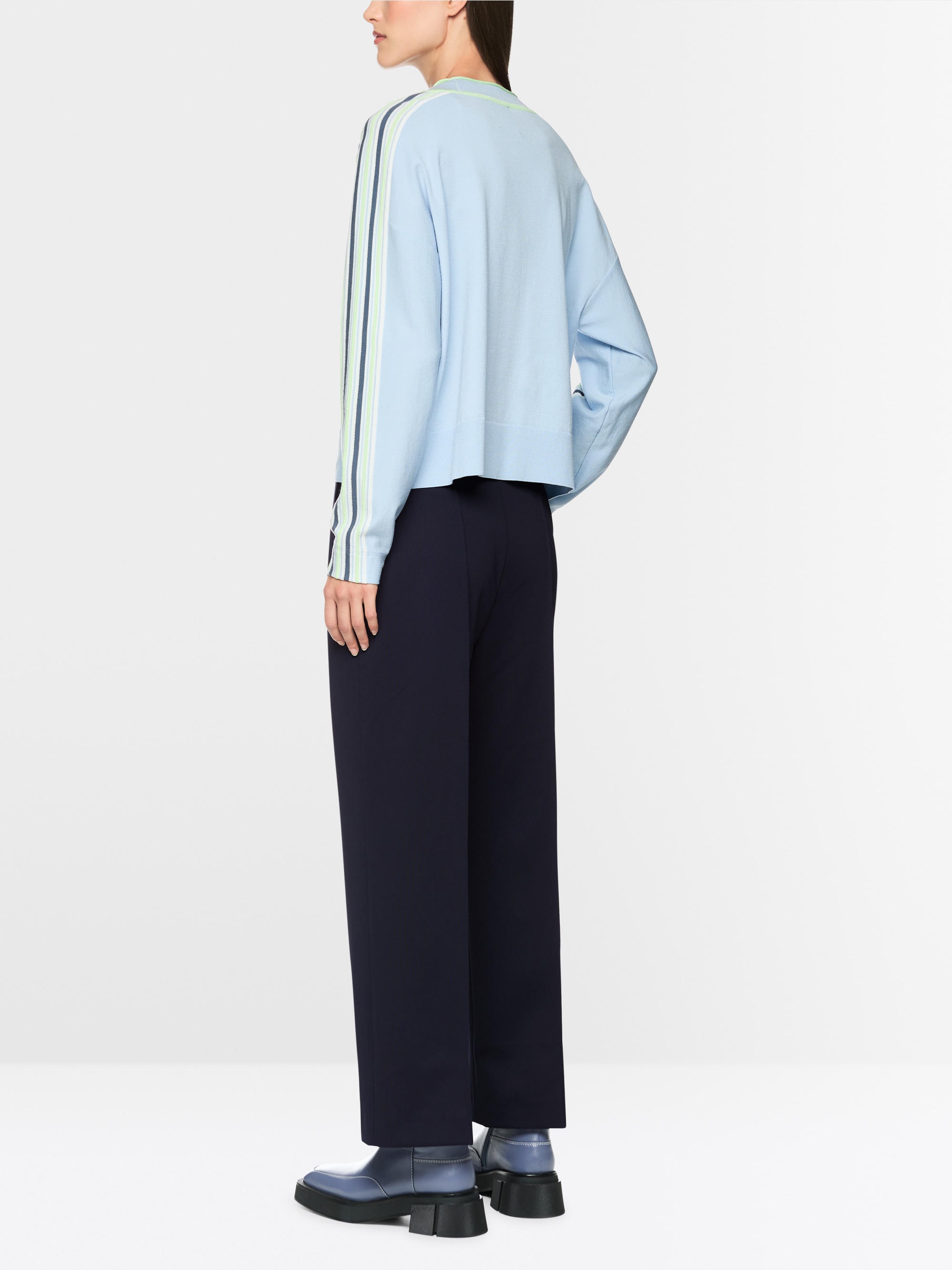 Pantalon en tissu WUKARI coupe large