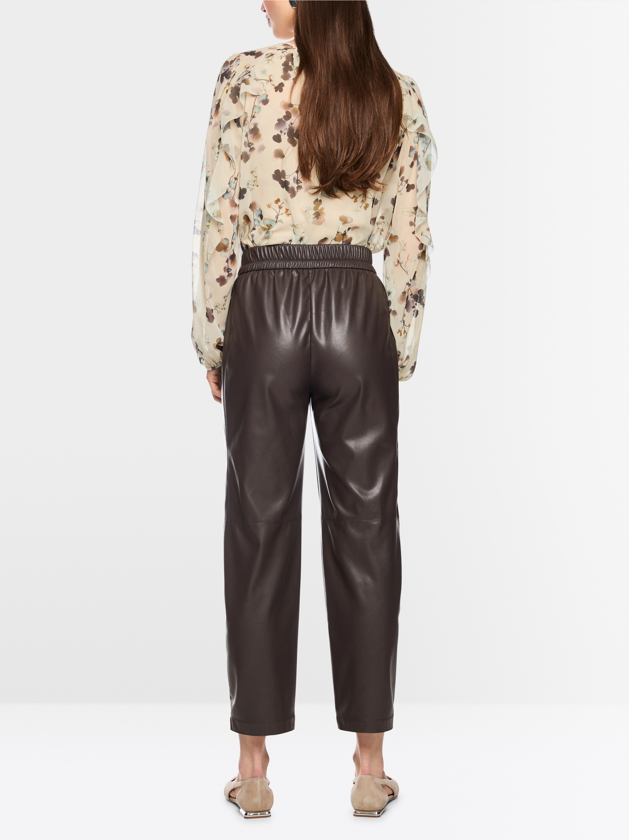 RANCHI relaxed fit pull-on trousers