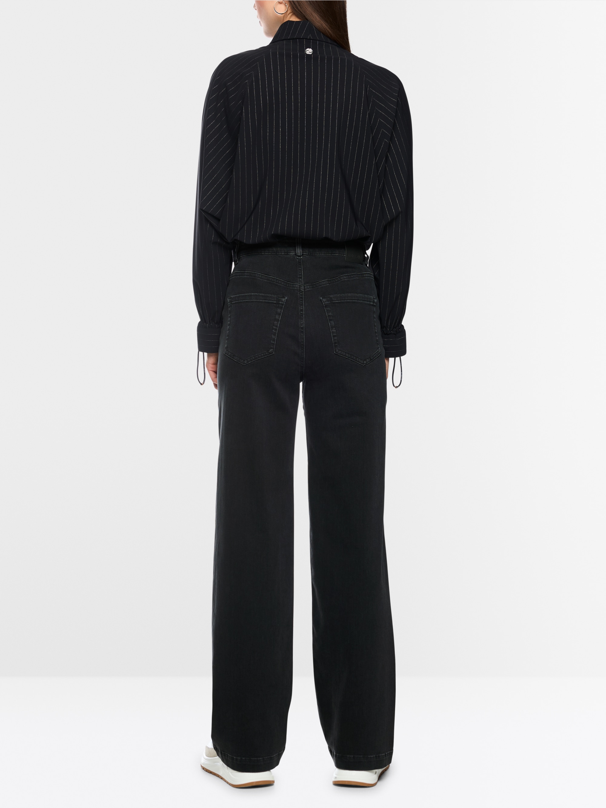 WIGAN wide fit jeans with studs