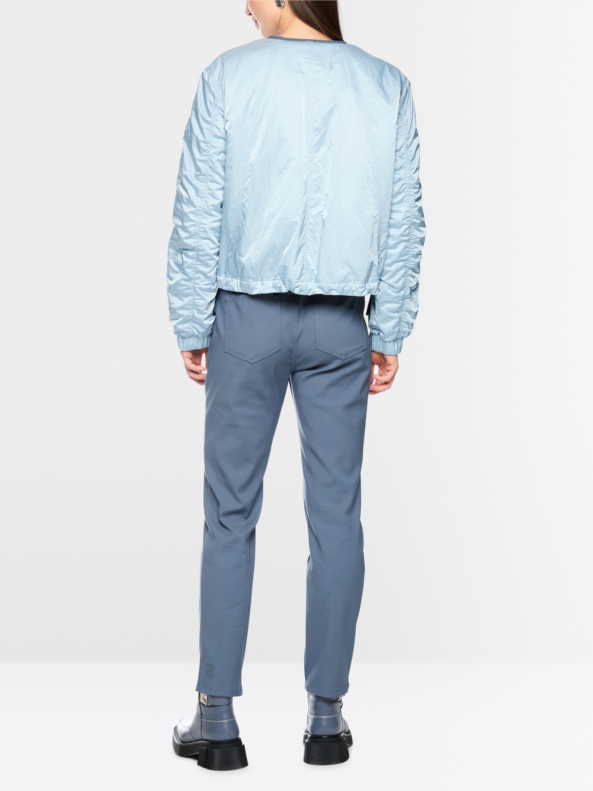 Padded bomber jacket