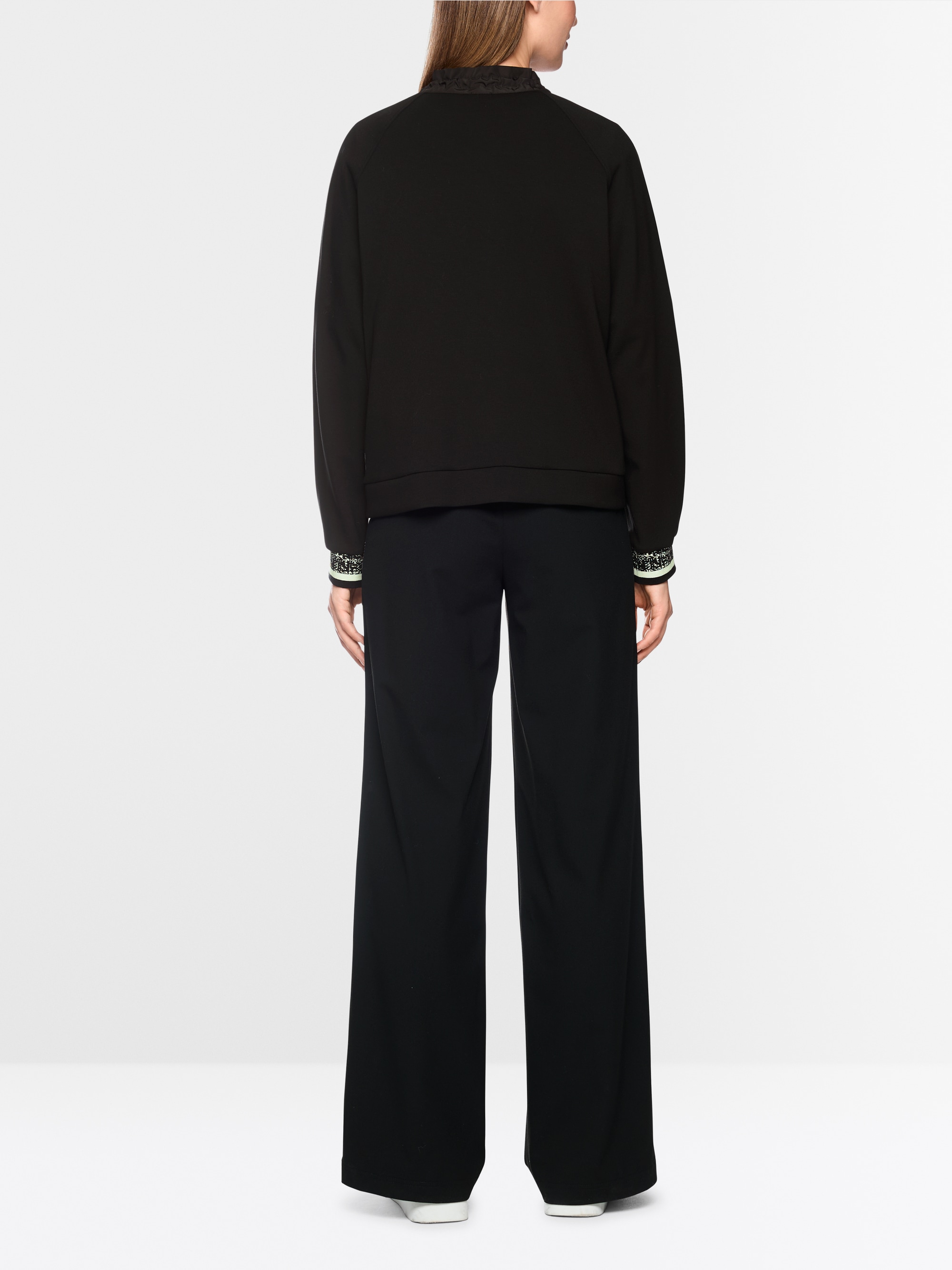 ‘Knitted in Germany’ zip cardigan