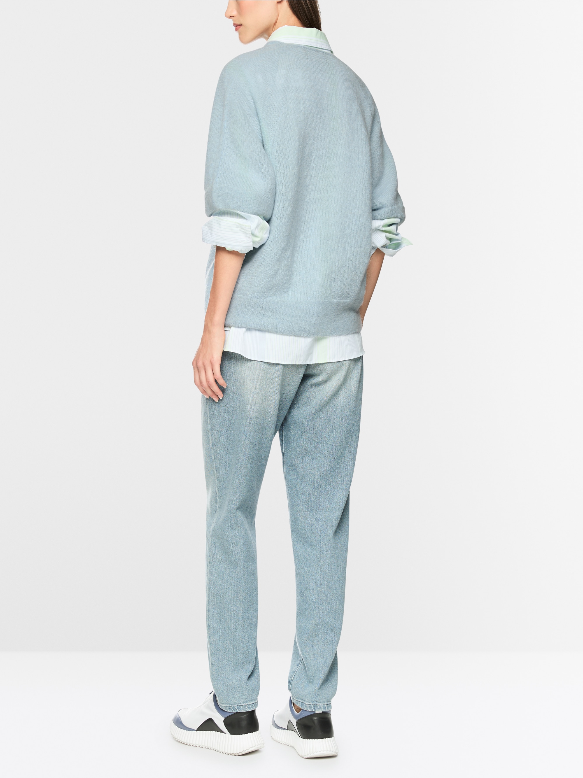 ‘Knitted in Germany’ shortsleeve jumper