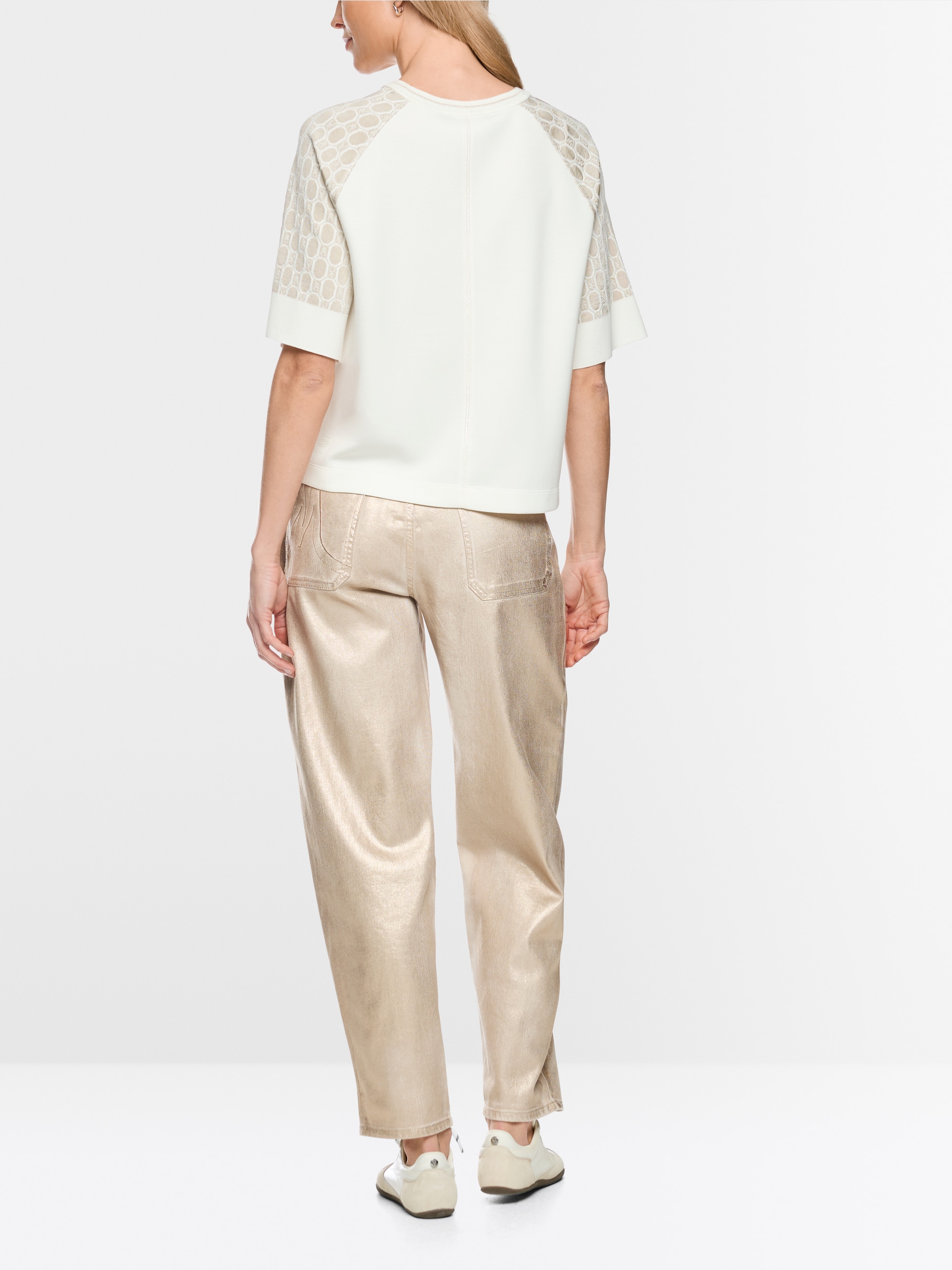 ‘Knitted in Germany’ jacquard jumper