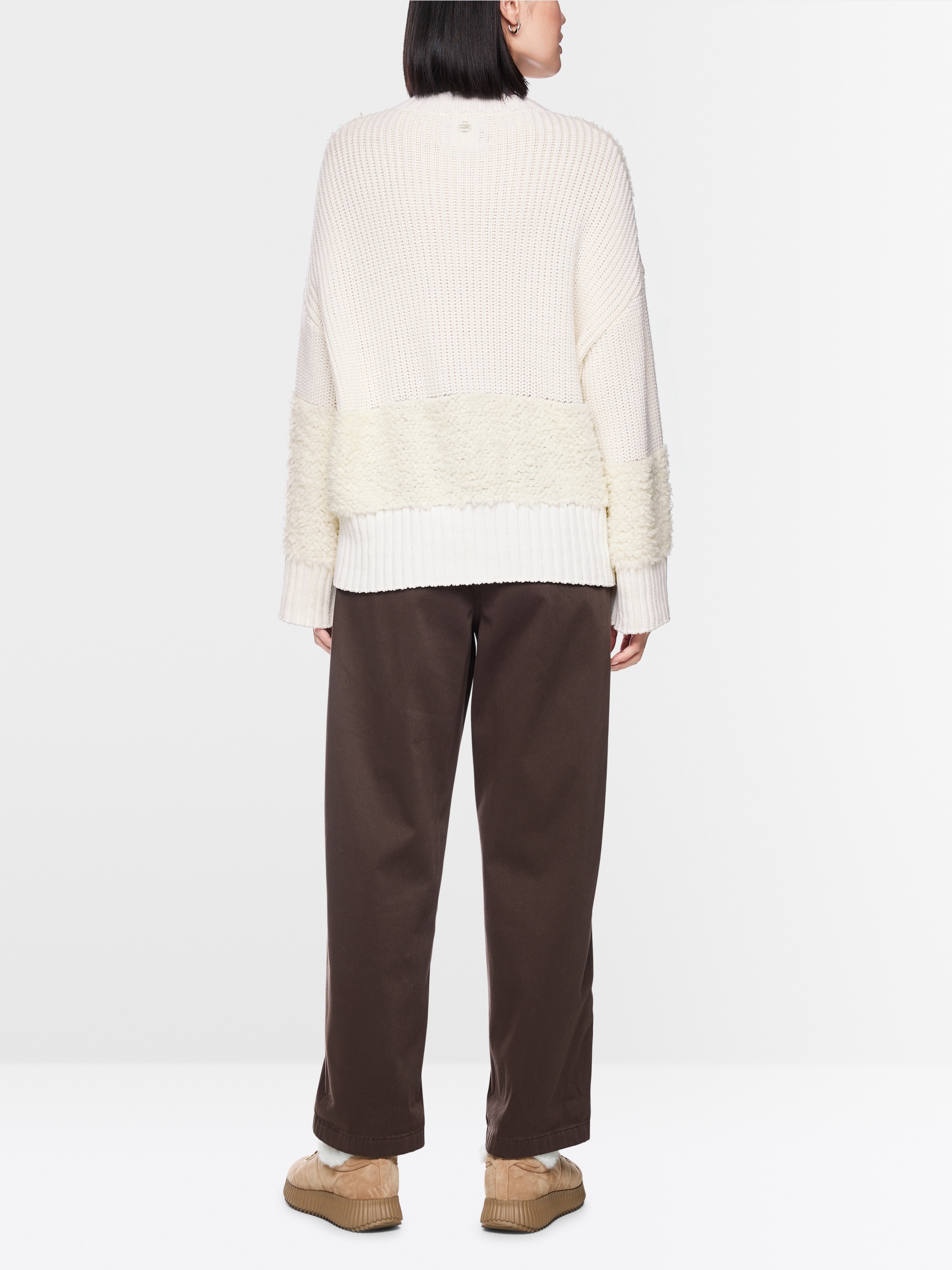 ‘Knitted in Germany’ wool blend jumper