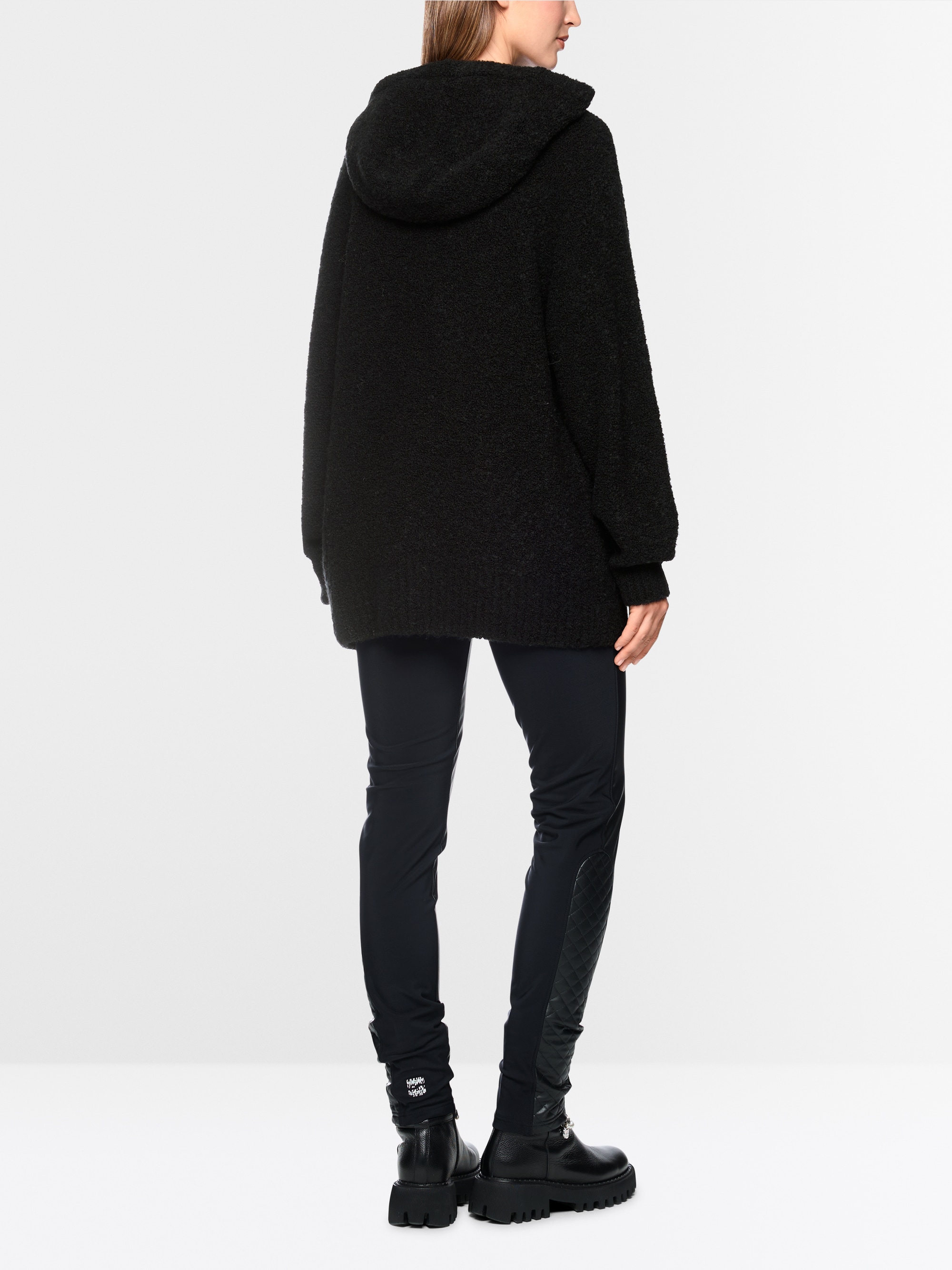 ‘Knitted in Germany’ oversized hoodie