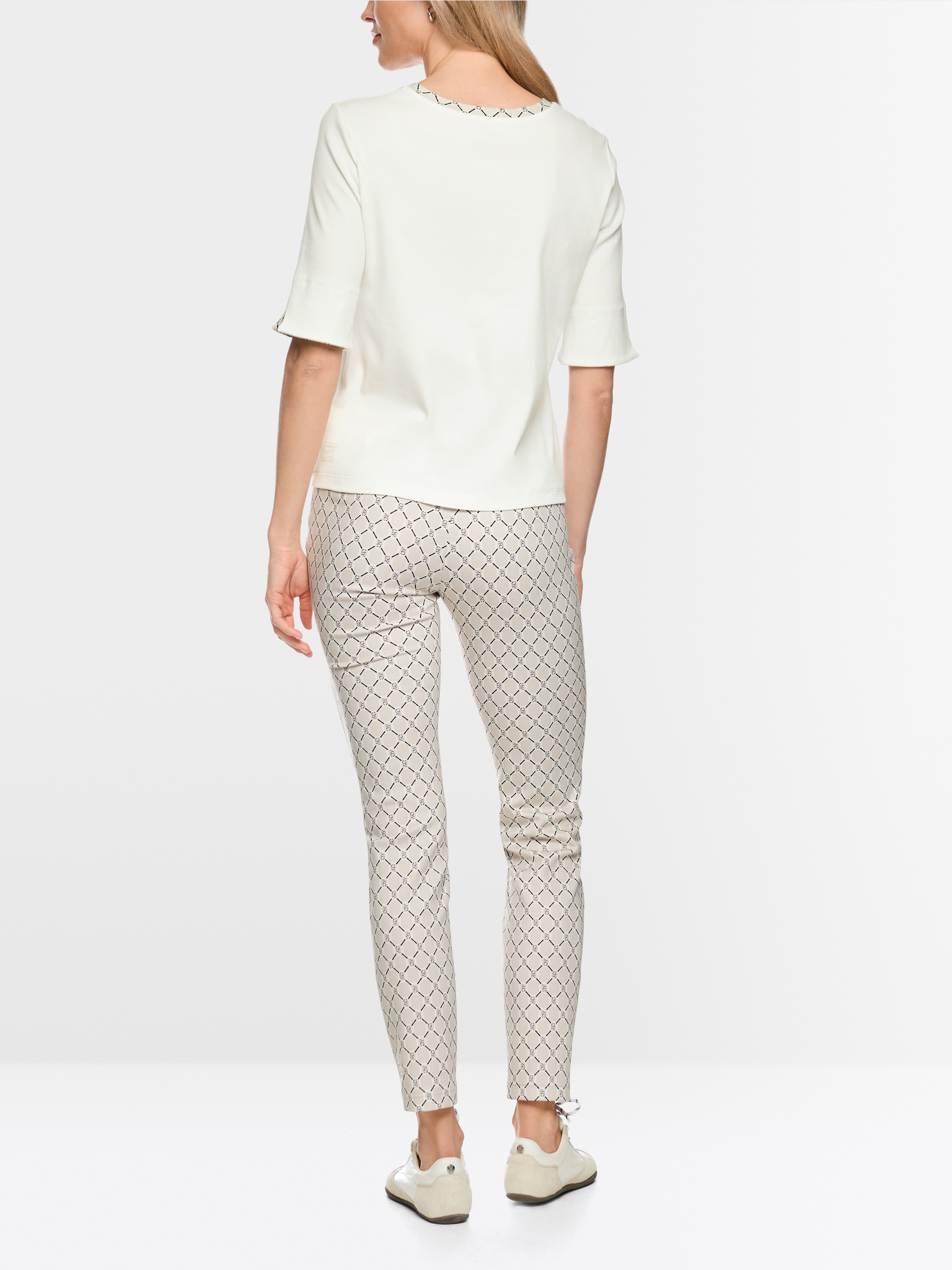 Stretch cotton shirt