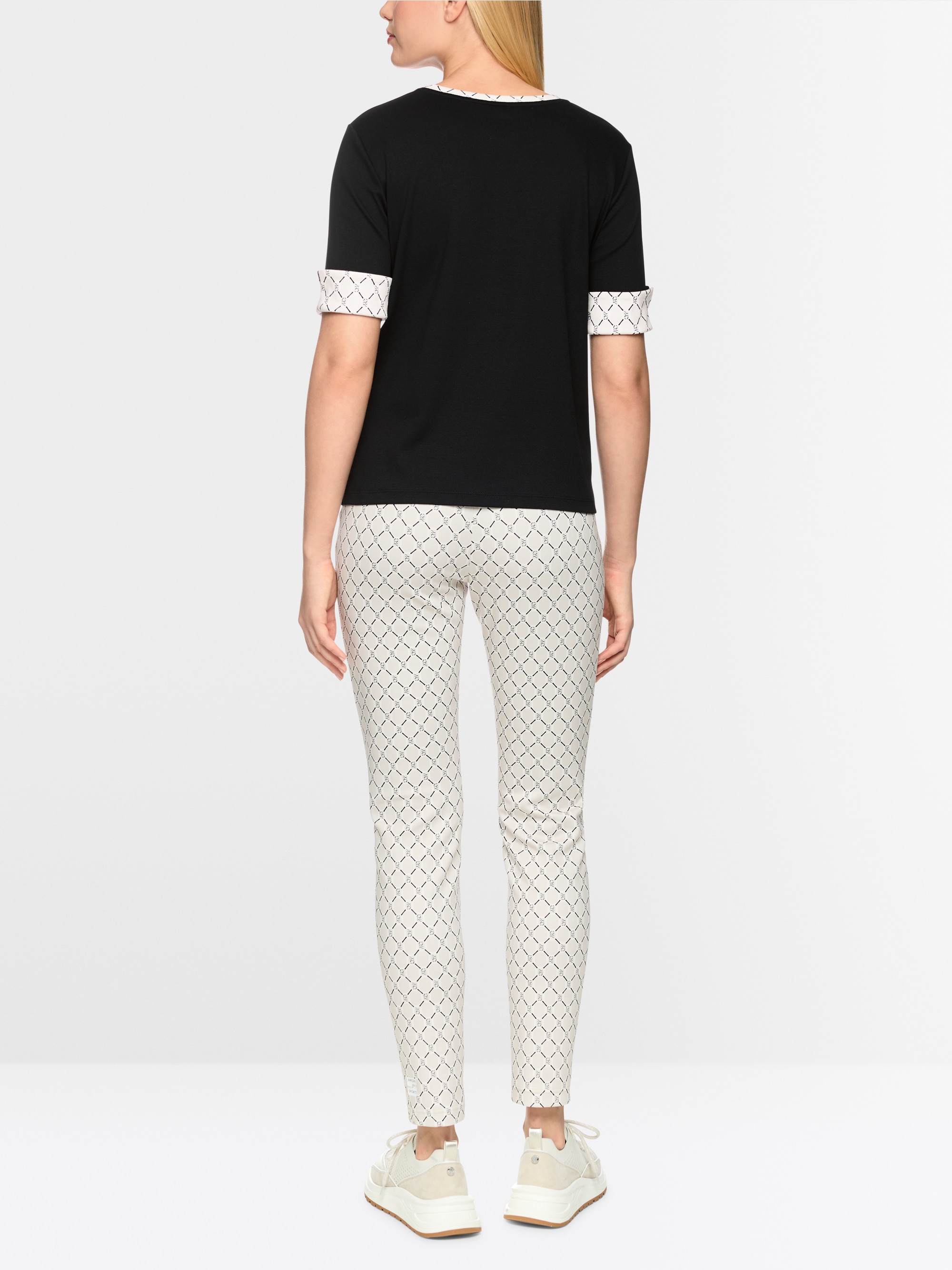 Stretch cotton shirt