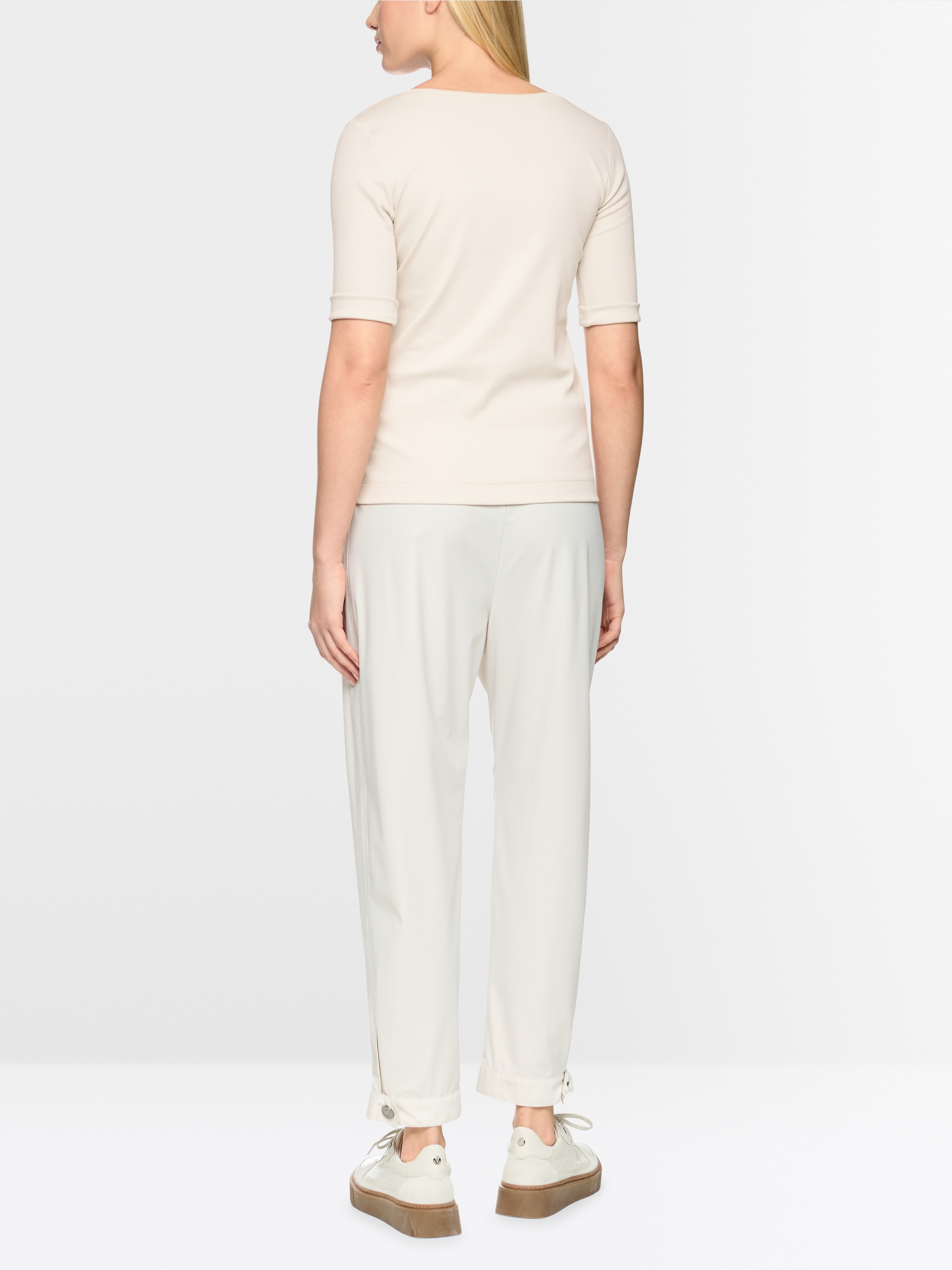 Stretch cotton shirt