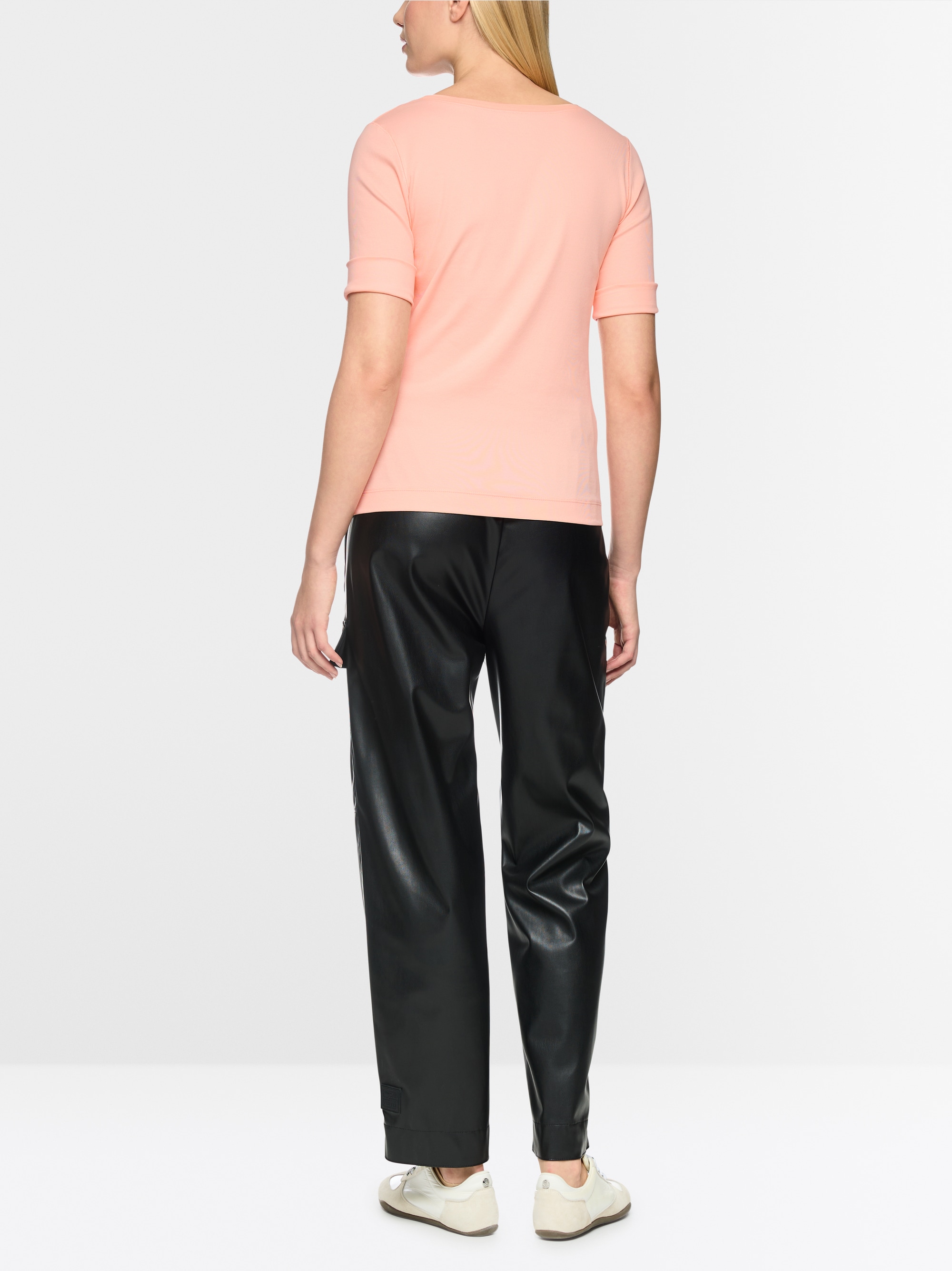 Stretch cotton shirt