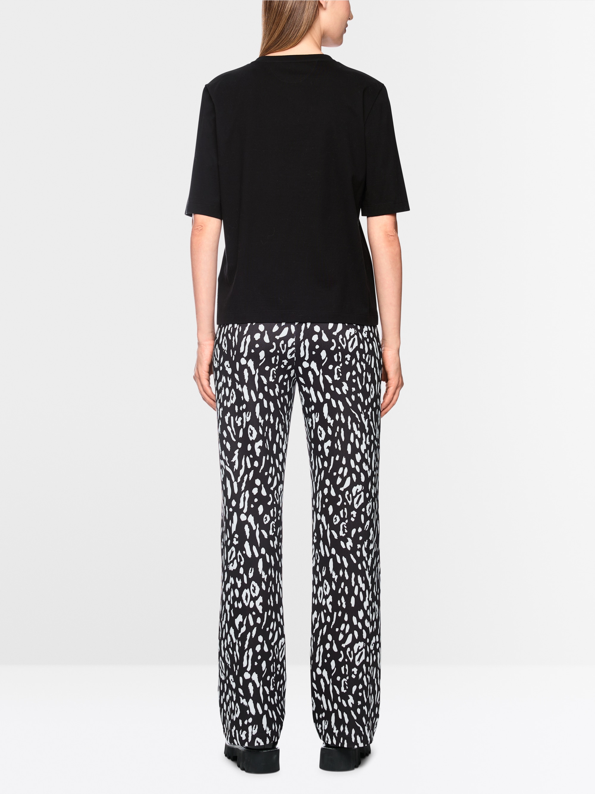 Cotton T-shirt with print