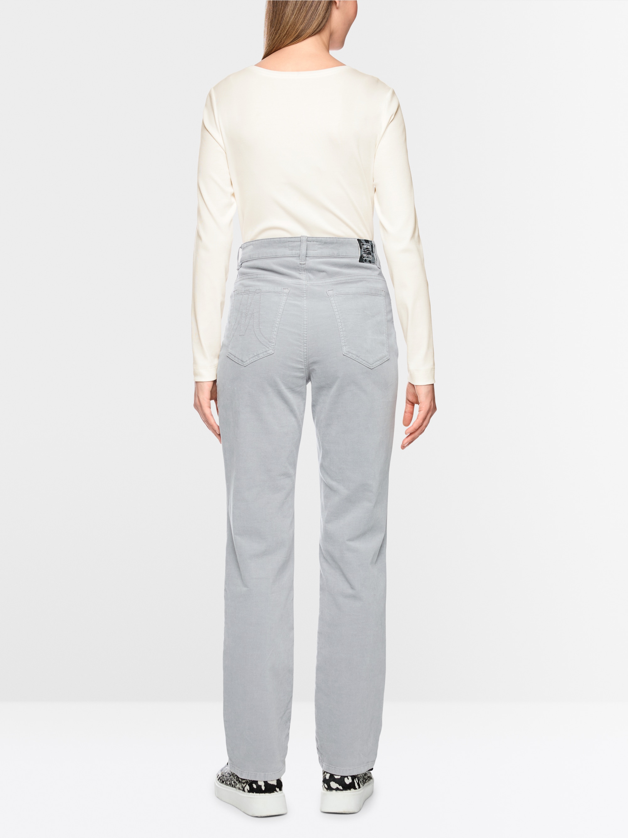 Ribbed knit shirt