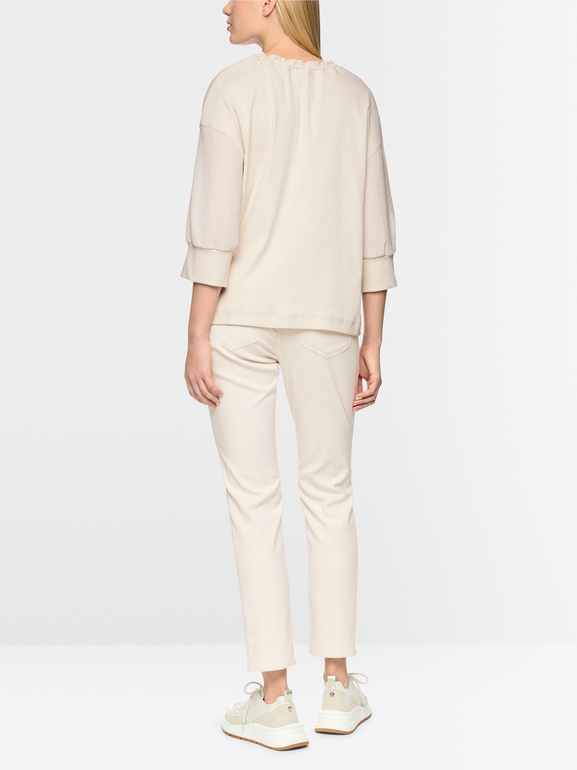 Loose-fit blouse shirt
